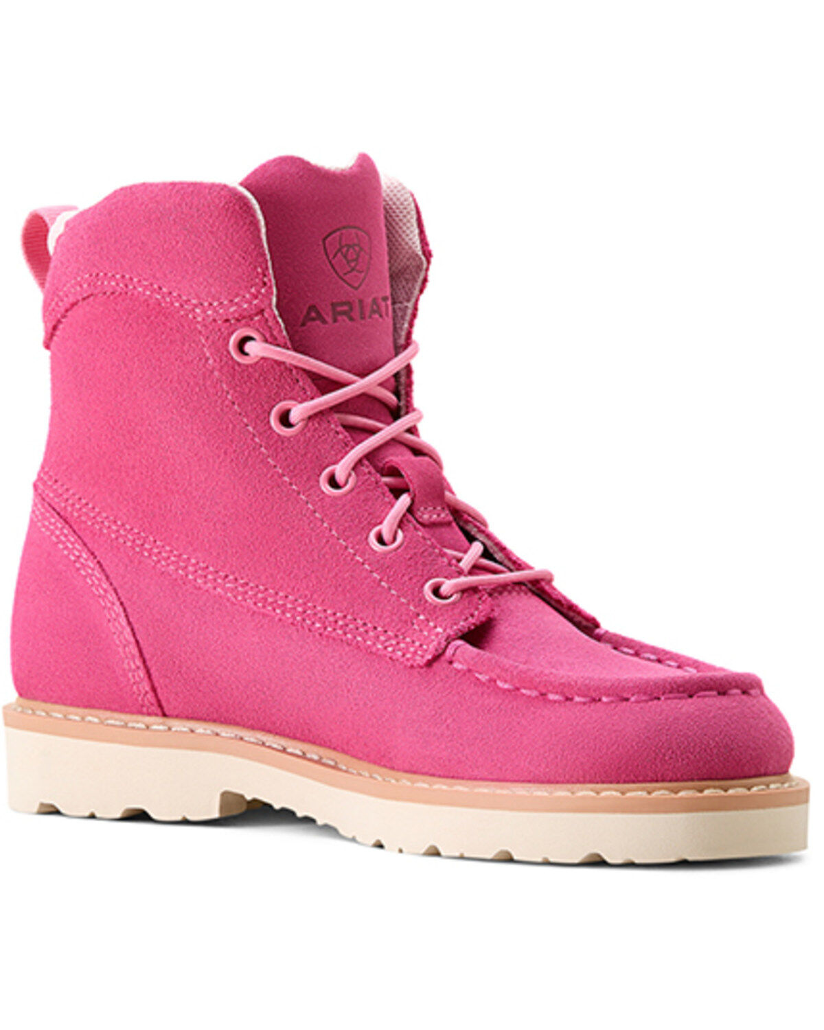 Ariat Little Girls' Rebar Lift Casual Boots - Moc Toe