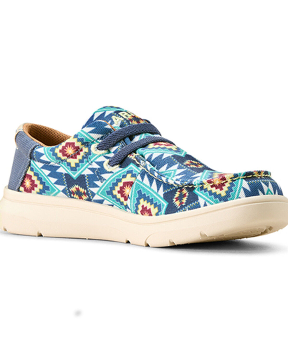 Ariat Little Boys' Southwestern Print Hilo Casual Shoes - Moc Toe