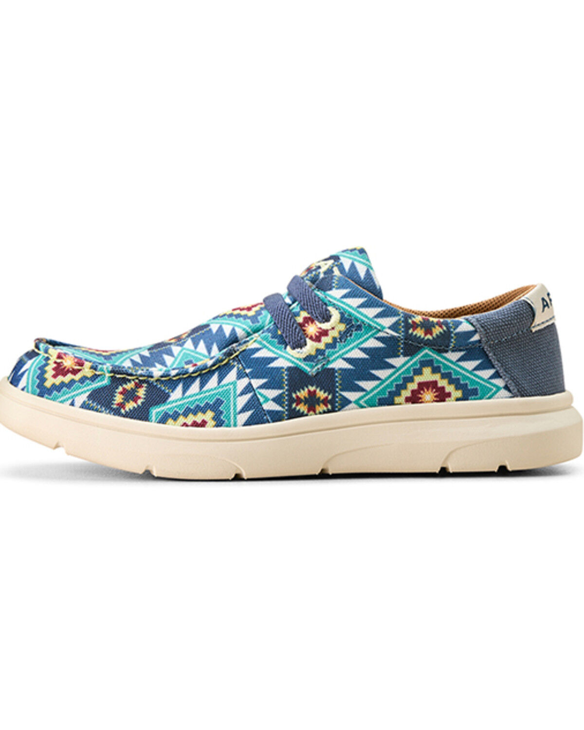 Ariat Little Boys' Southwestern Print Hilo Casual Shoes - Moc Toe