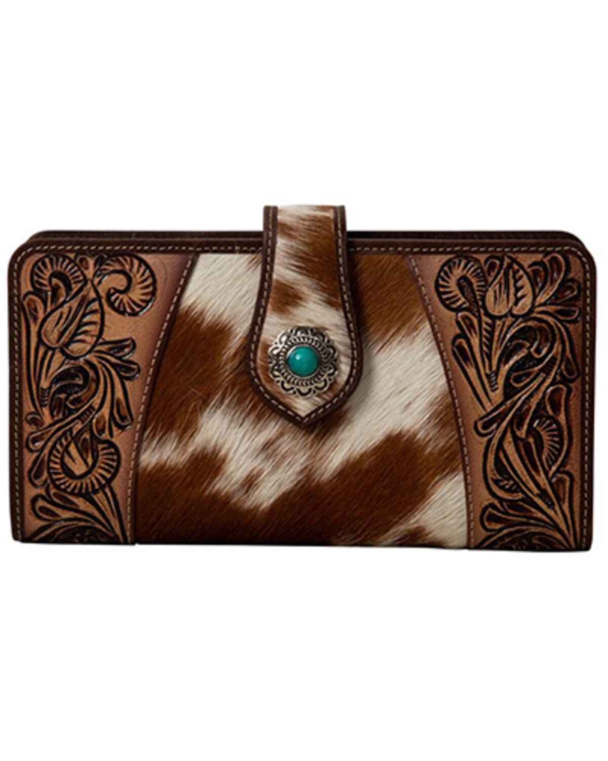 Myra Bag Women's Roscoe Hand-Tooled Wallet