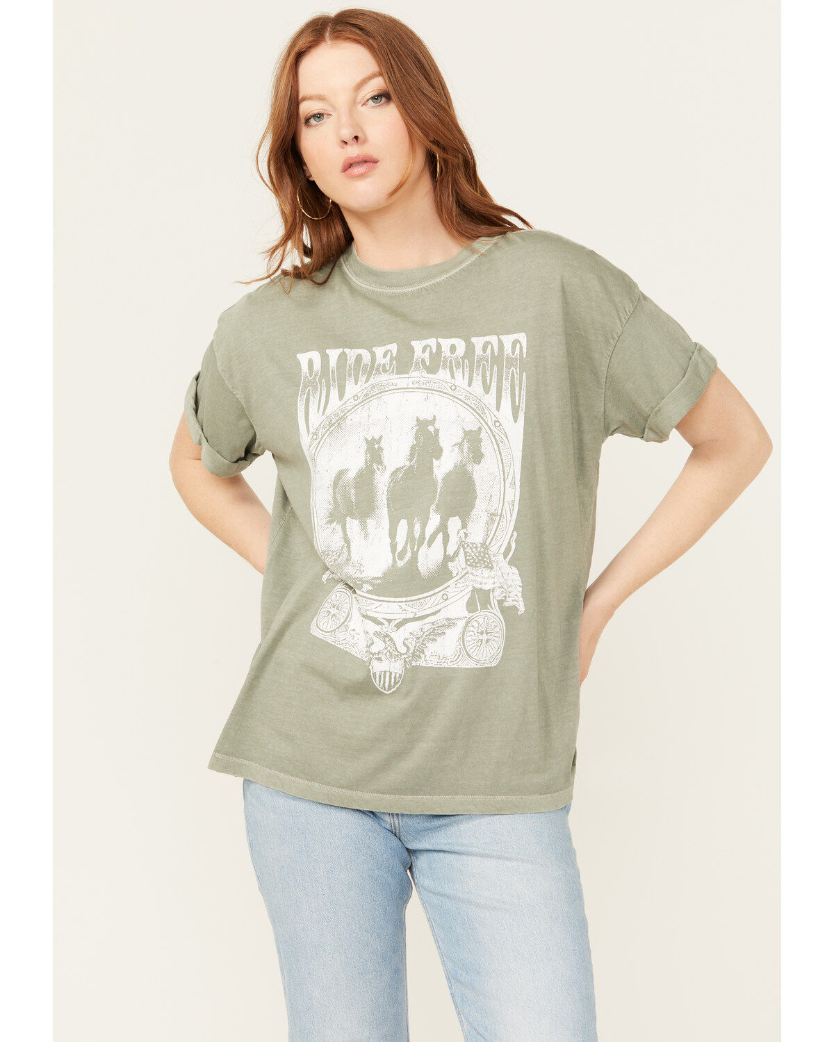 Girl Dangerous Women's Ride Free Relaxed Short Sleeve Graphic Tee 1 300074-girl-dangerous-women-s-ride-free-relaxed-short-sleeve-graphic-tee-1.jpg