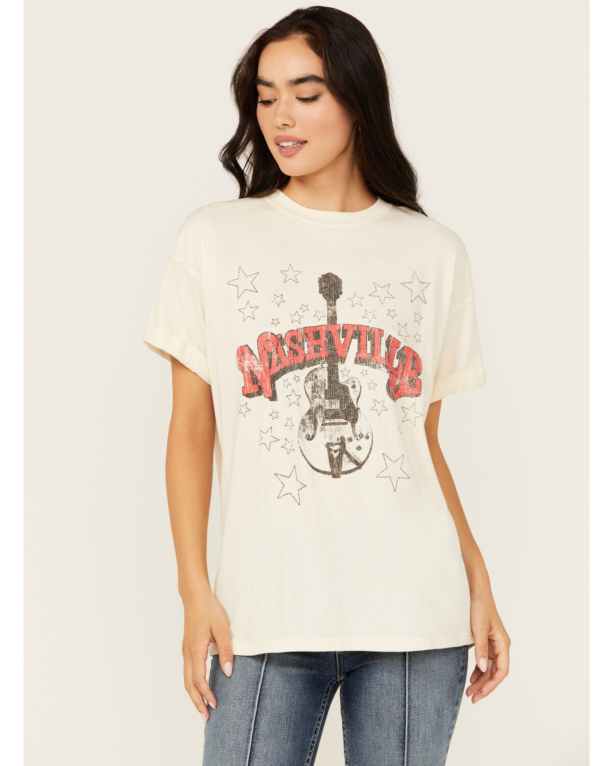 Girl Dangerous Women's Nashville Star Relaxed Short Sleeve Graphic Tee 1 300098-girl-dangerous-women-s-nashville-star-relaxed-short-sleeve-graphic-tee-1.jpg