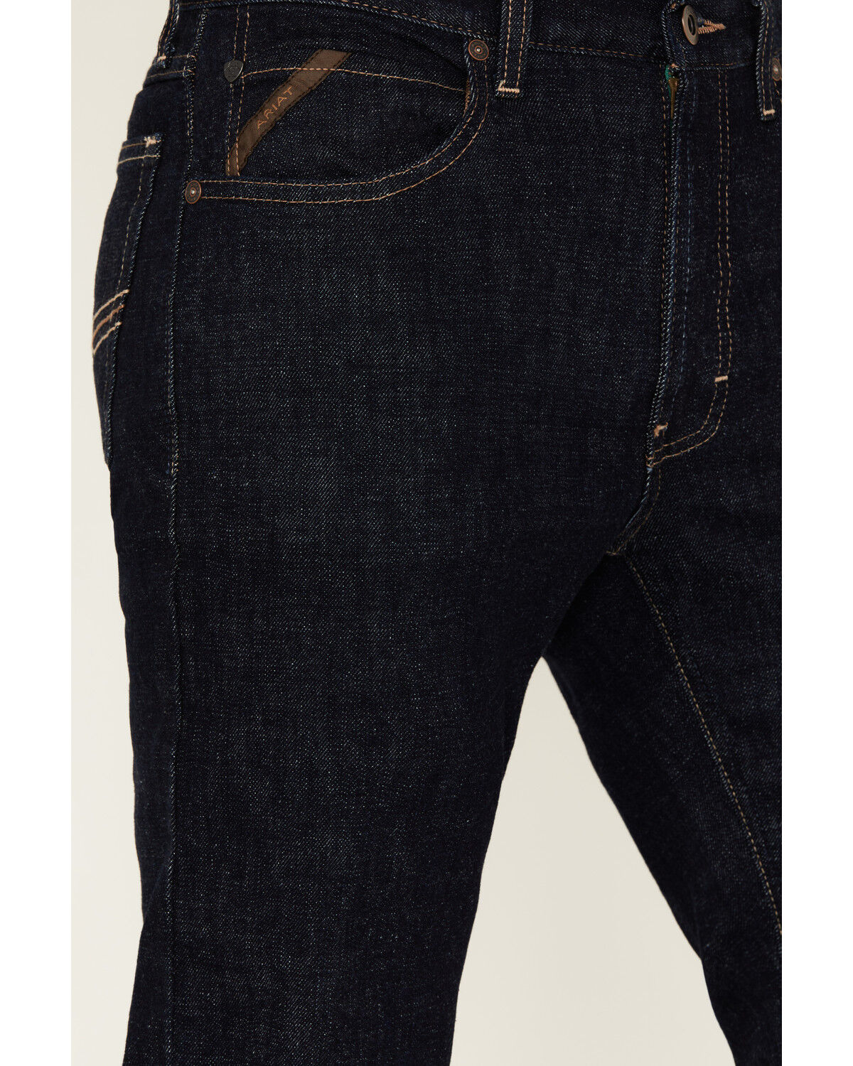 Ariat Men's M1 Abraded Rinse Stackable Slim Straight Stretch Denim Jeans