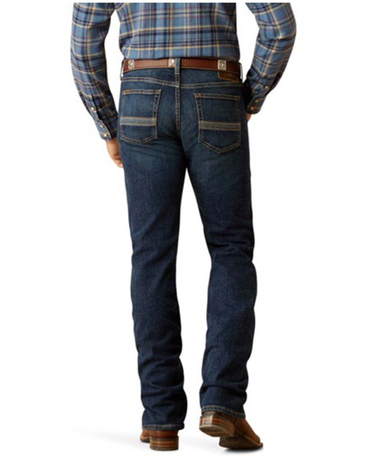 Ariat Men's M7 Quest Tucker Dark Wash Slim Straight Stretch Denim Jeans