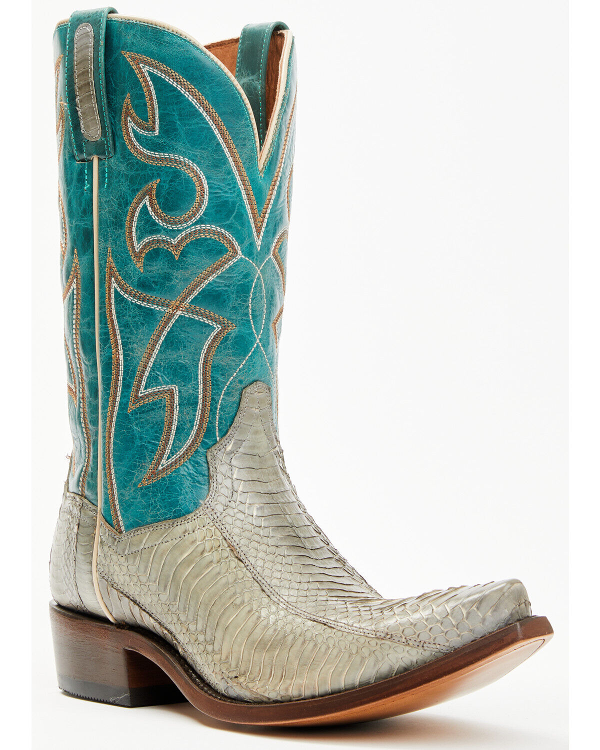 Dan Post Men's Exotic Snake Western Boots - Snip Toe 1 301100-dan-post-men-s-exotic-snake-western-boots-snip-toe-1.jpg