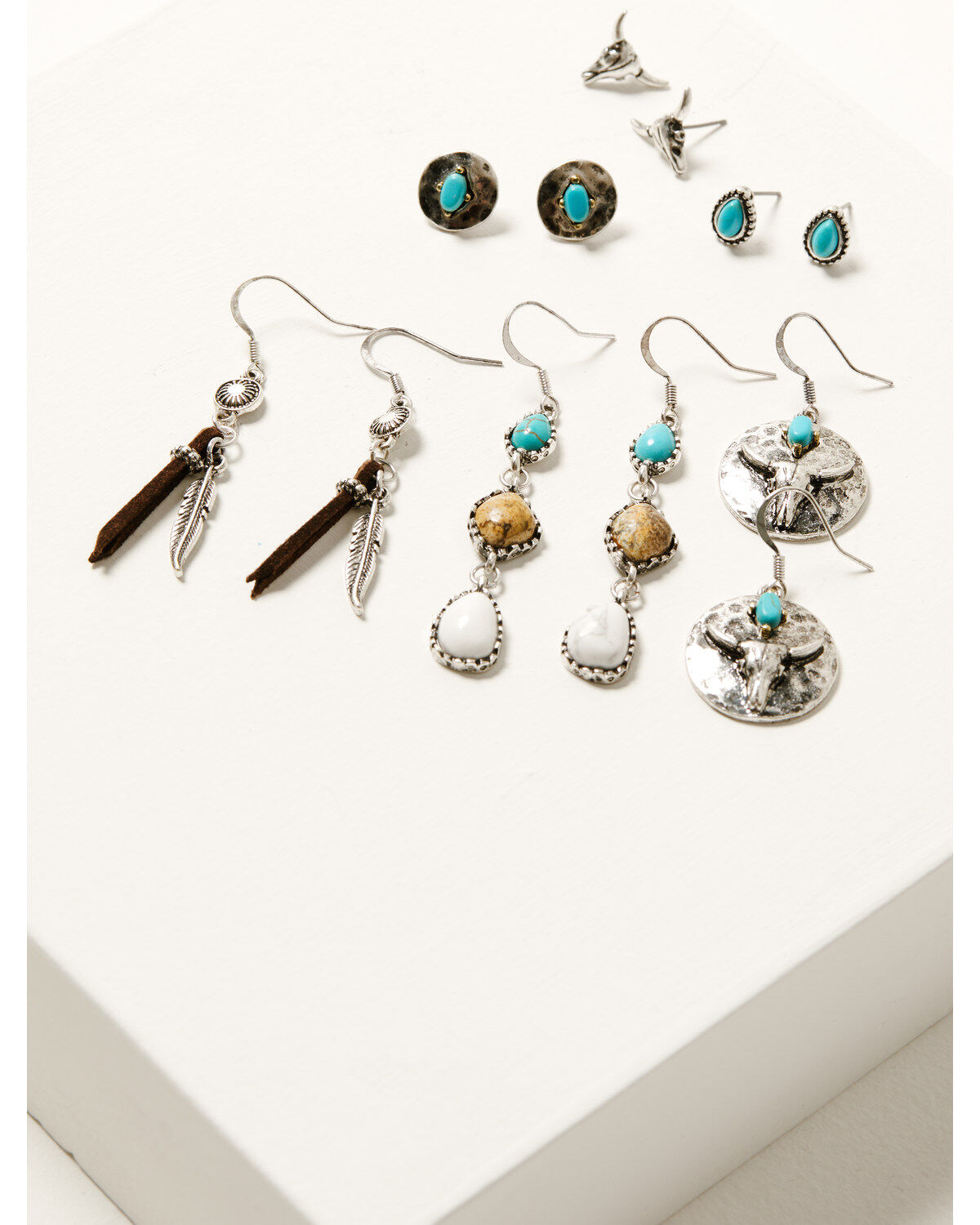 Shyanne Women's Americana Long Horn Earring Set - 6 Piece 1 301225-shyanne-women-s-americana-long-horn-earring-set-6-piece-1.jpg