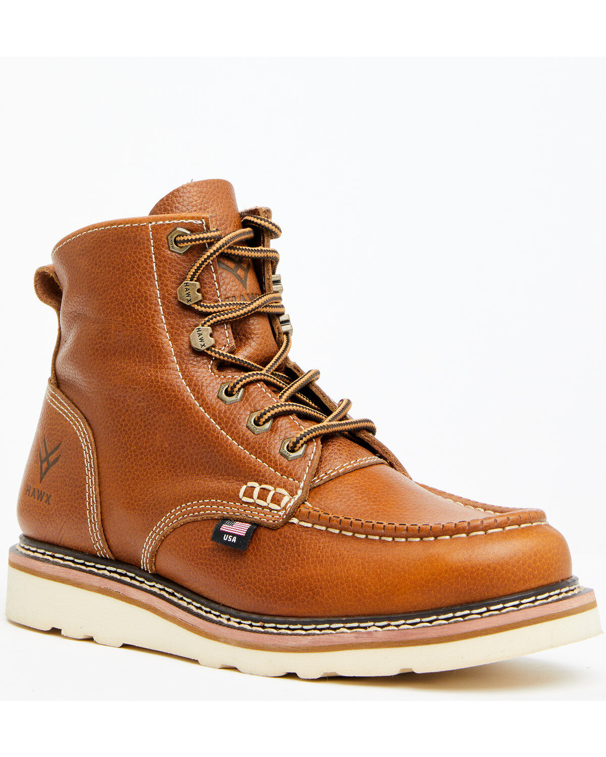 Hawx Men's 6 USA Pitstop Wedge Redesigned Work Boots - Soft Toe