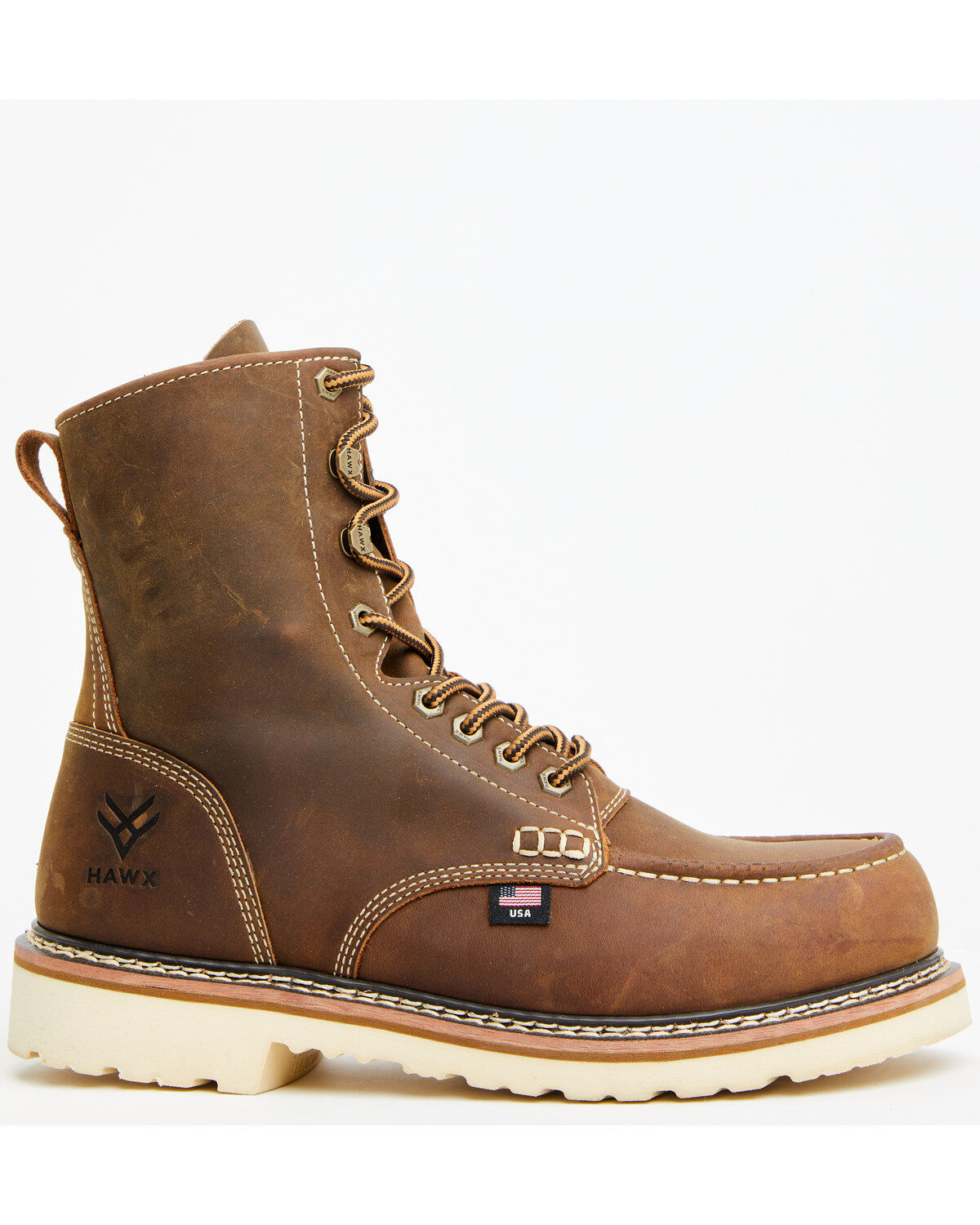 Hawx Men's 8 USA Redesigned Work Boots - Composite Toe