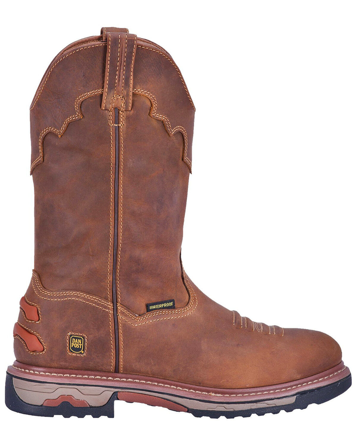 Dan Post Men's Journeyman Waterproof Western Work Boots - Composite Toe