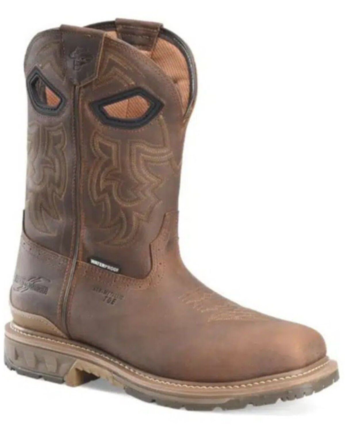 Double H Men's 11 Phantom Rider Waterproof Western Work Boots - Composite Toe