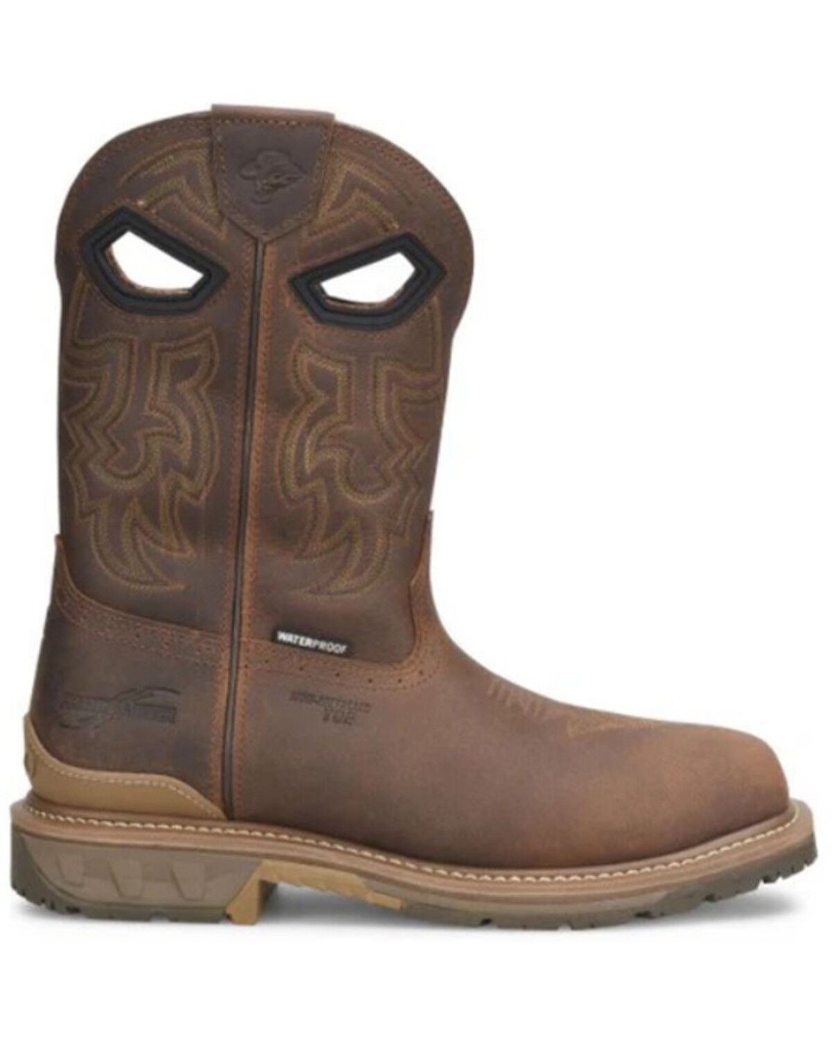 Double H Men's 11 Phantom Rider Waterproof Western Work Boots - Composite Toe