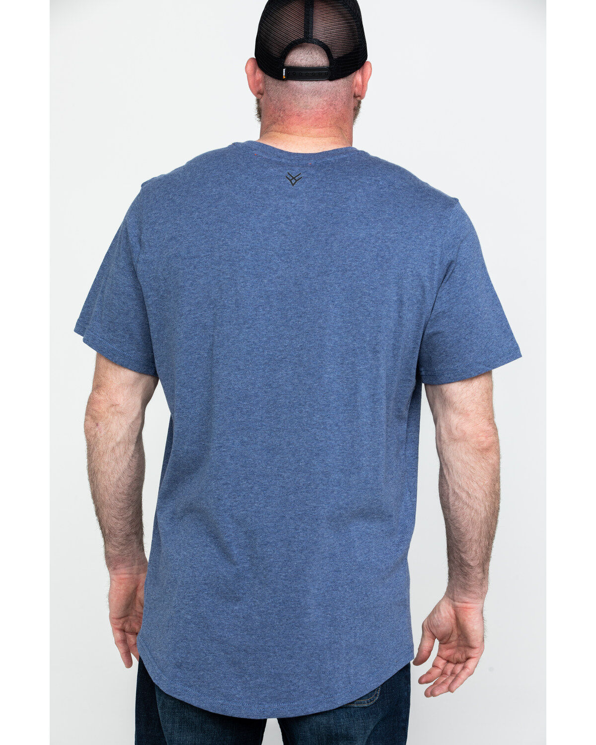 Hawx Men's Pocket Henley Short Sleeve Work T-Shirt