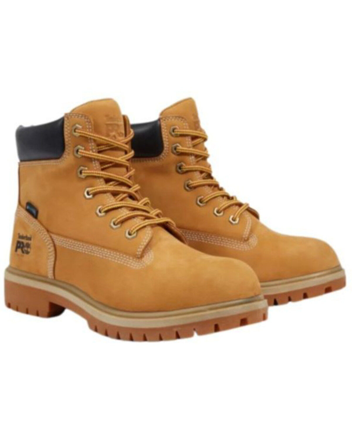 Timberland PRO Women's Direct Attach 6 Waterproof Lace-Up Work Boots - Steel Toe