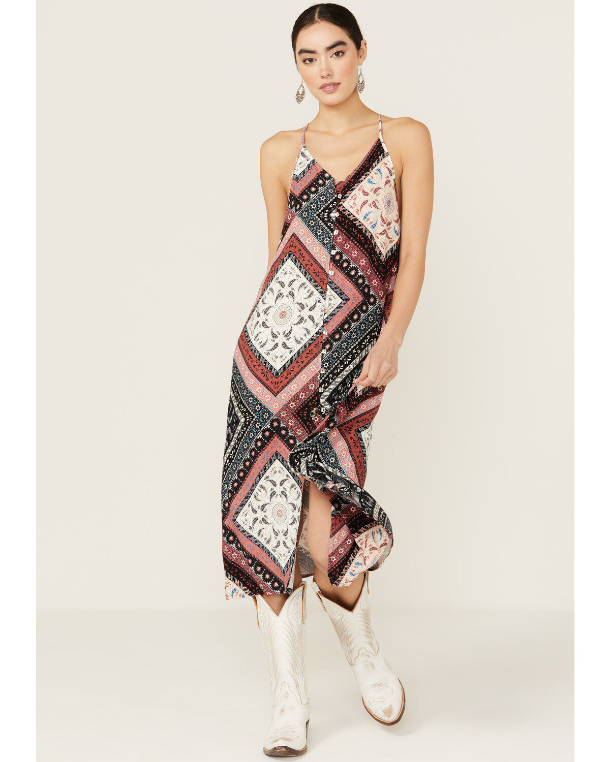 Shyanne Women's Patchwork Printed Sleeveless Midi Dress 1 306741-shyanne-women-s-patchwork-printed-sleeveless-midi-dress-1.jpg
