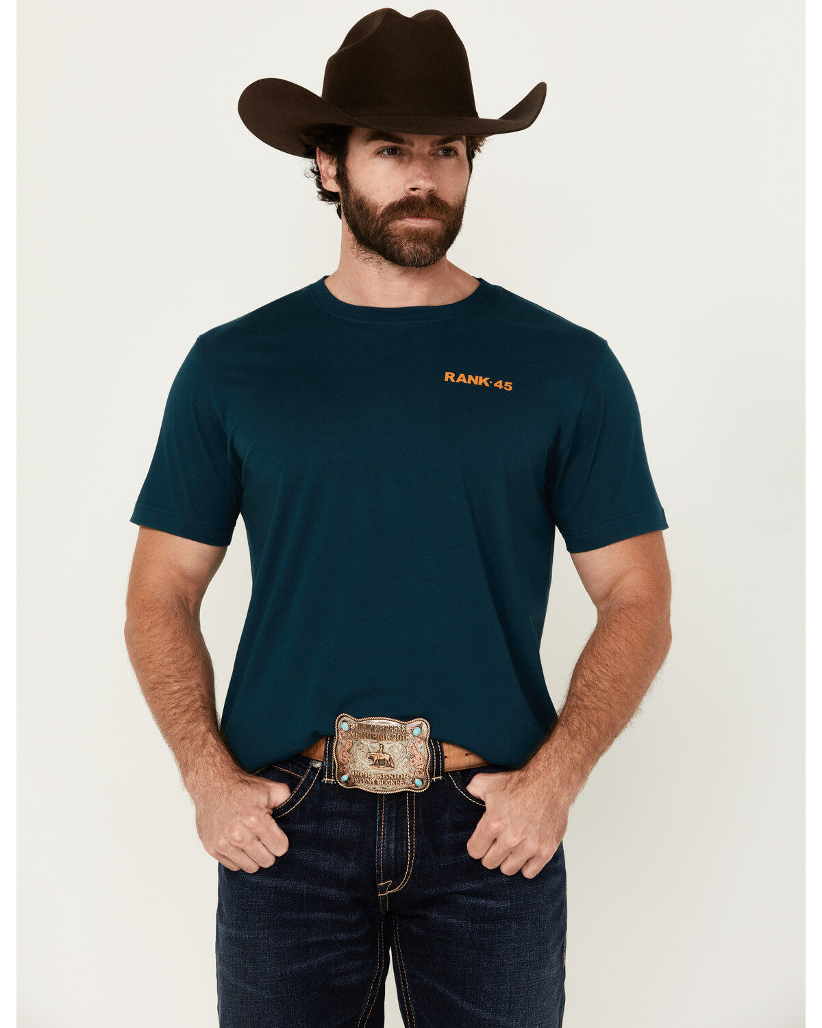 RANK 45&reg; Men's Heritage Rodeo Short Sleeve Graphic T-Shirt