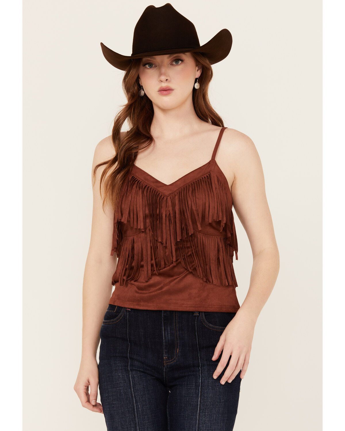 Idyllwind Women's Stafford Faux Suede Fringe Tank 1 307985-idyllwind-women-s-stafford-faux-suede-fringe-tank-1.jpg