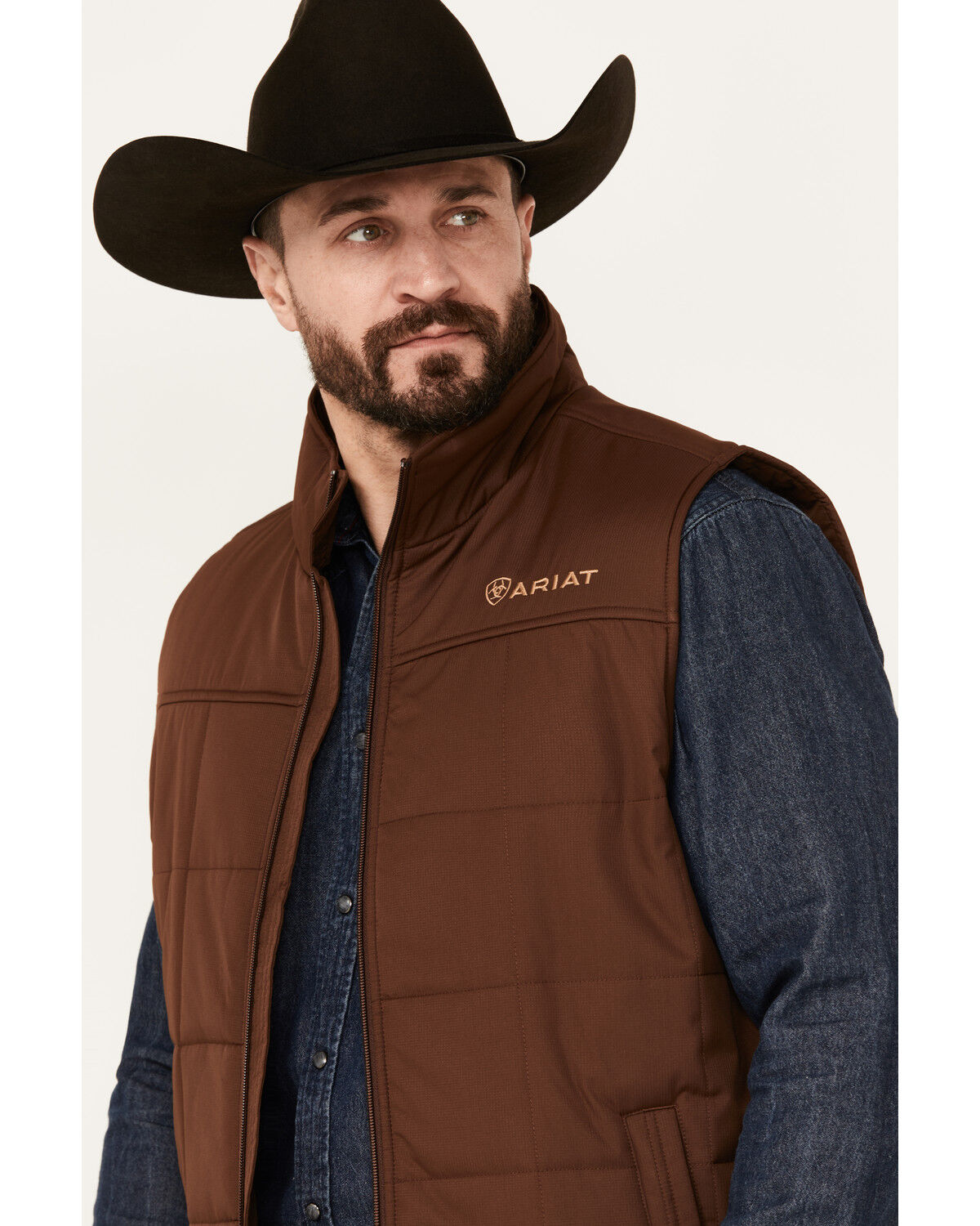 Ariat Men's Crius Solid Insulated Concealed Carry Vest - Big