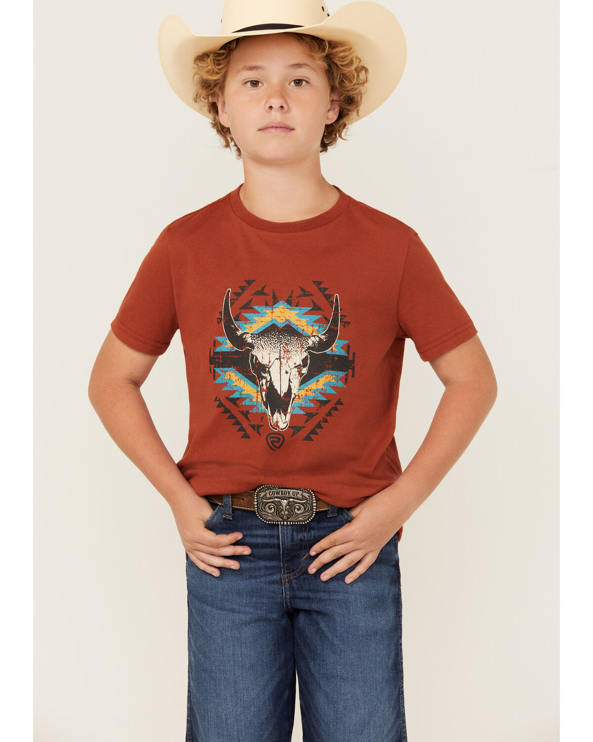 Rock & Roll Denim Boys' Steer Head Short Sleeve Graphic Tee 1 312106-rock-amp-roll-denim-boys-steer-head-short-sleeve-graphic-tee-1.jpg