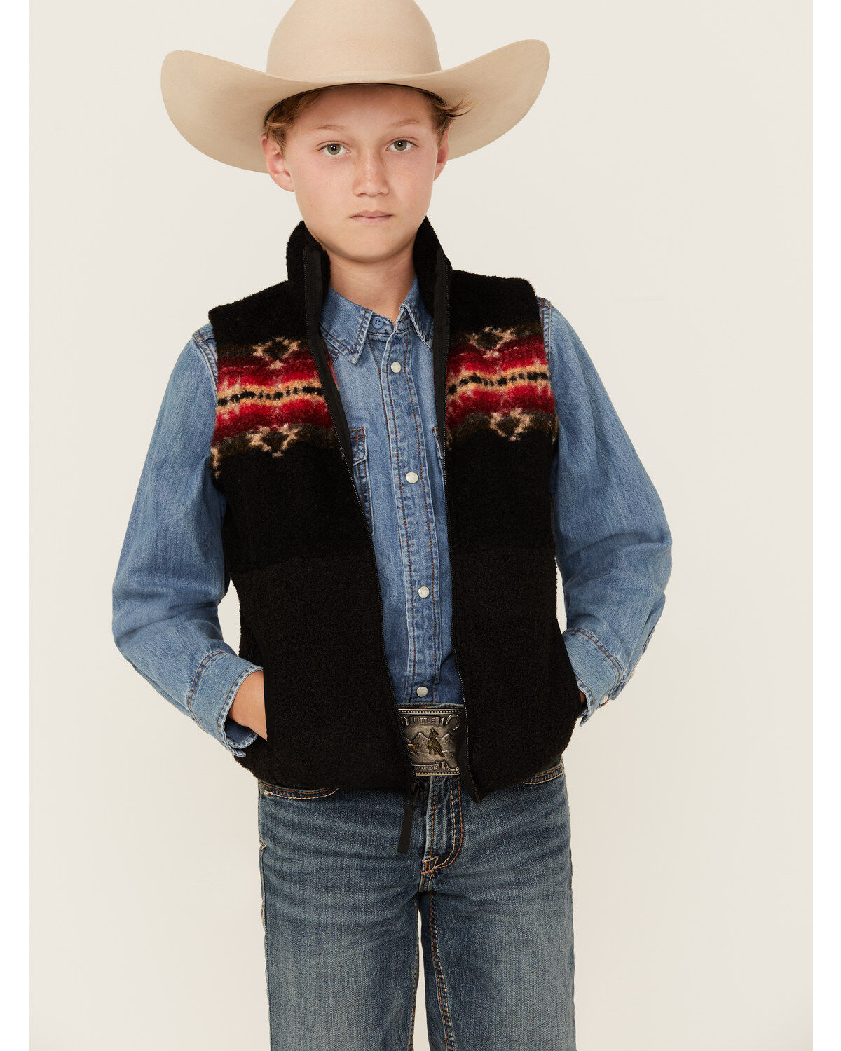 Rock & Roll Denim Boys' Printed Berber Border Print Vest 1 312181-rock-amp-roll-denim-boys-printed-berber-border-print-vest-1.jpg