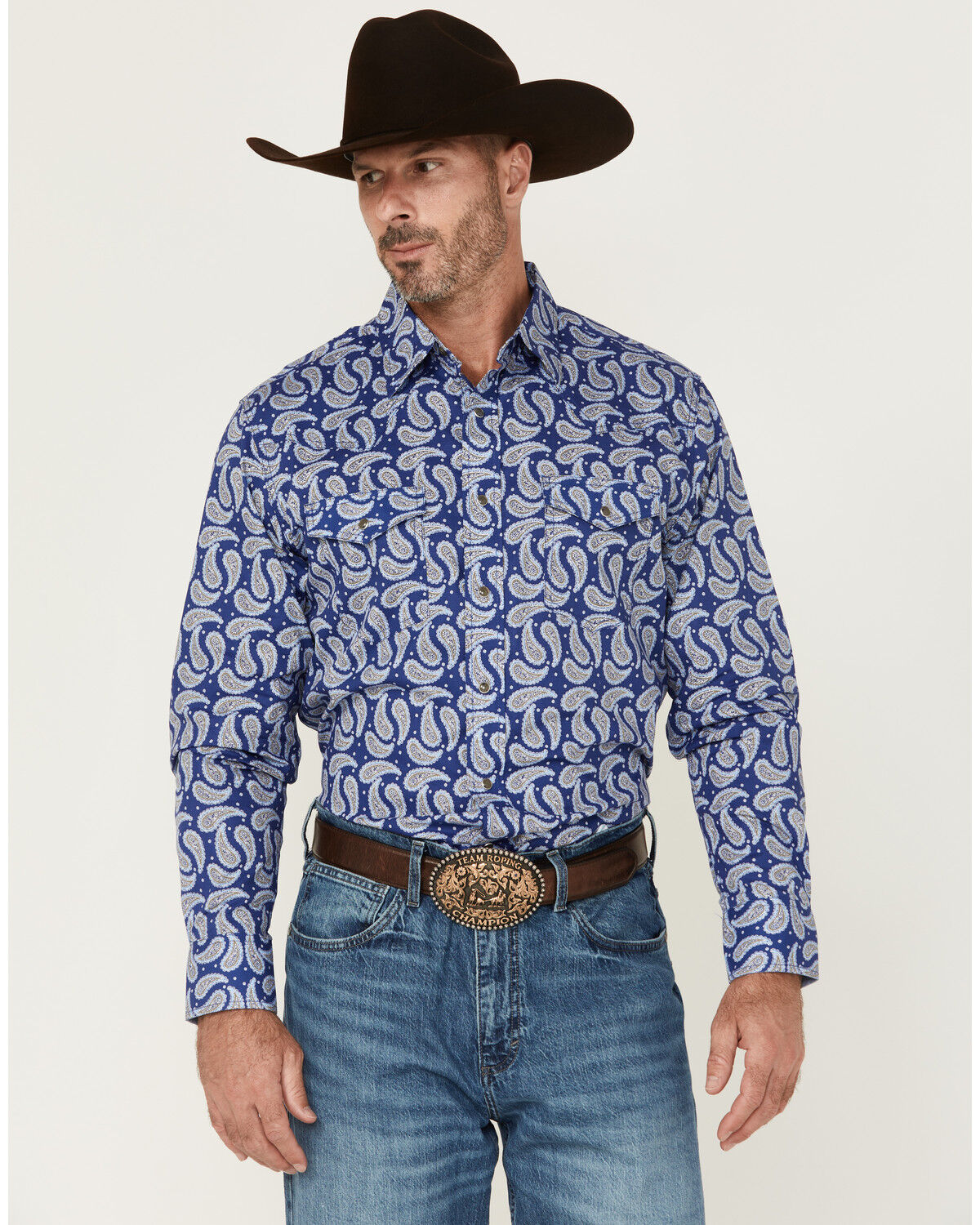 Wrangler 20X Men's Paisley Print Long Sleeve Snap Stretch Western Shirt 1 312377-wrangler-20x-men-s-paisley-print-long-sleeve-snap-stretch-western-shirt-1.jpg