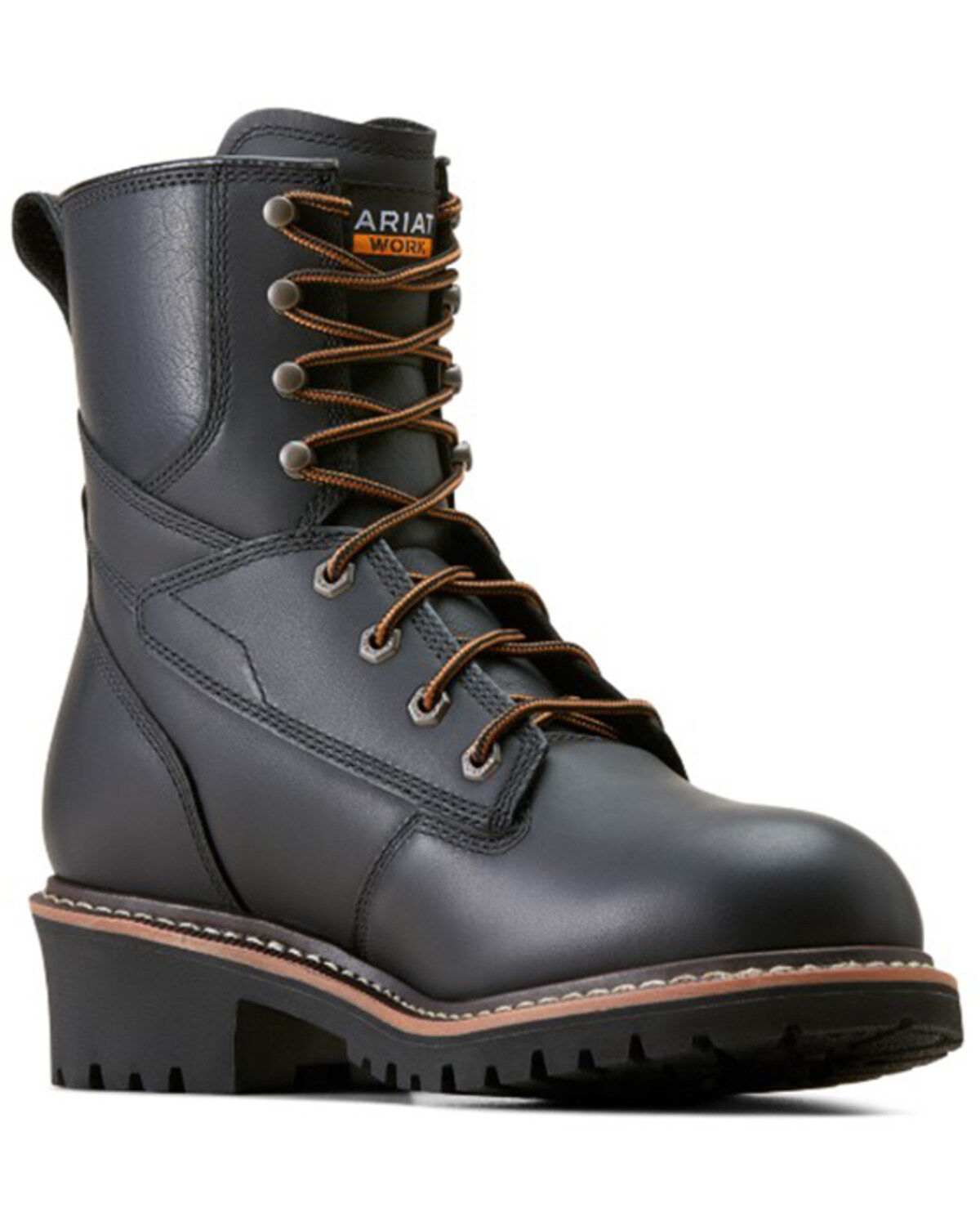Ariat Men's 8 Logger Shock Shield Waterproof Work Boots - Soft Toe