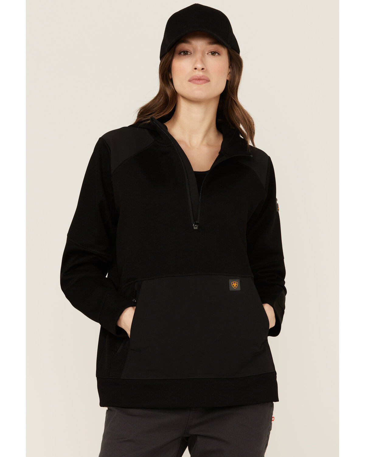 Ariat Women's Rebar WorkTek Reinforced 1/2 Zip Hooded Pullover 1 314950-ariat-women-s-rebar-worktek-reinforced-1-2-zip-hooded-pullover-1.jpg