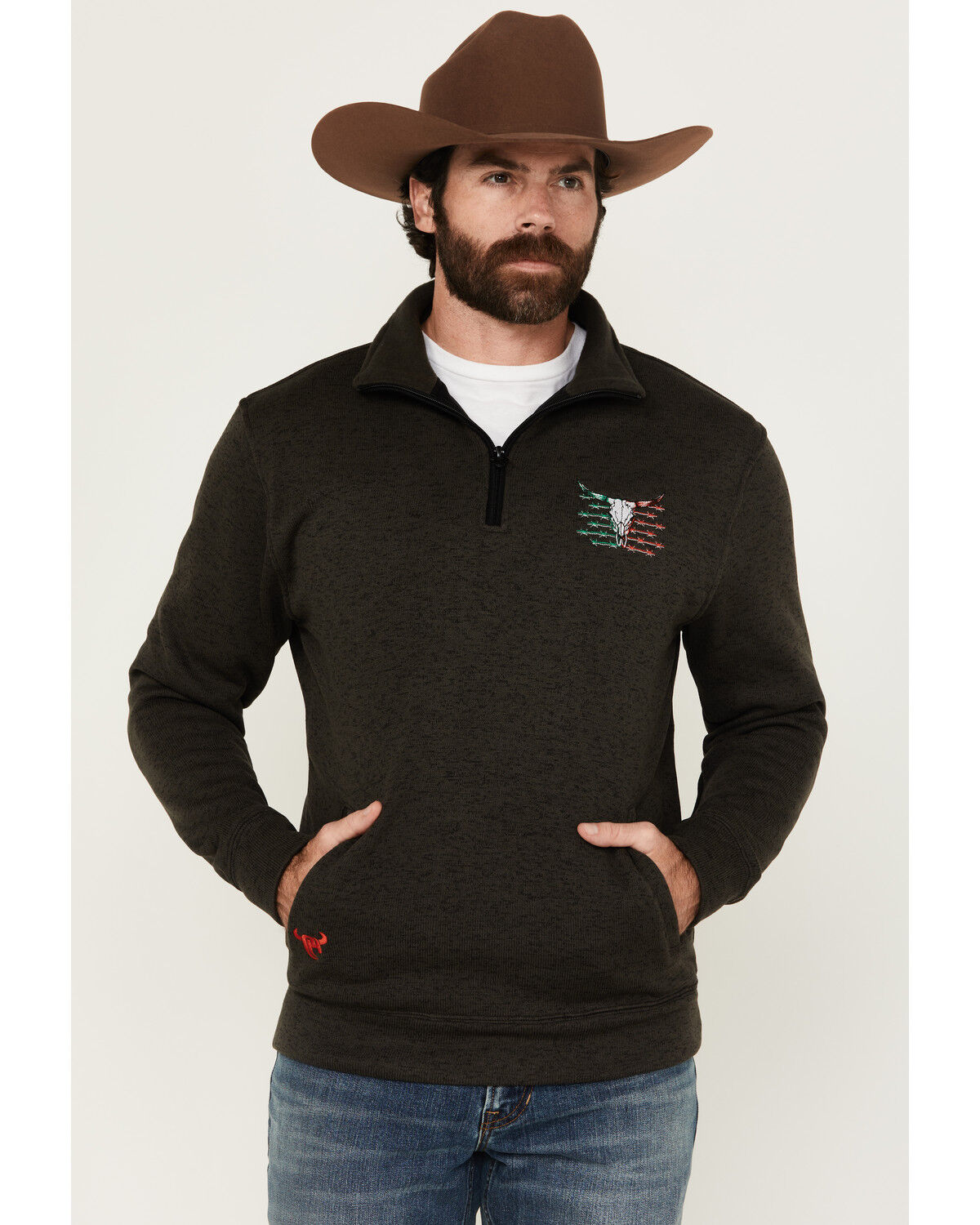 Cowboy Hardware Men's Viva Mexicana Skull Pullover
