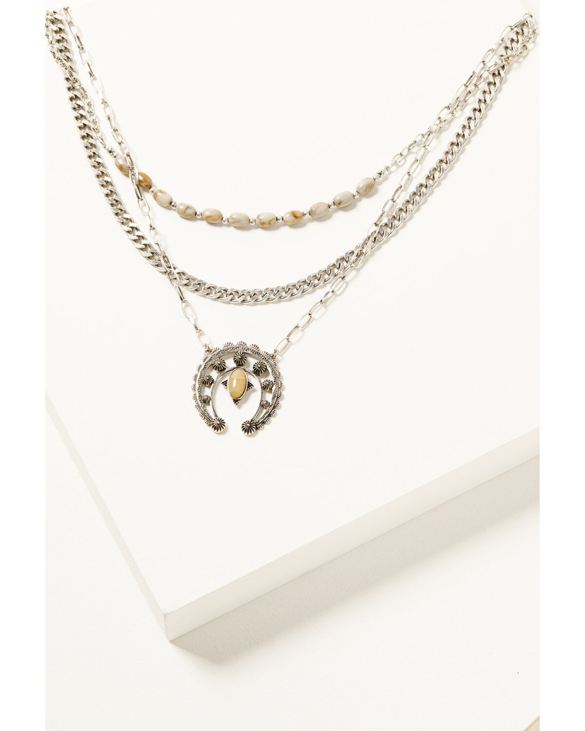 Shyanne Women's Squash Blossom Layered Statement Necklace 1 319948-shyanne-women-s-squash-blossom-layered-statement-necklace-1.jpg