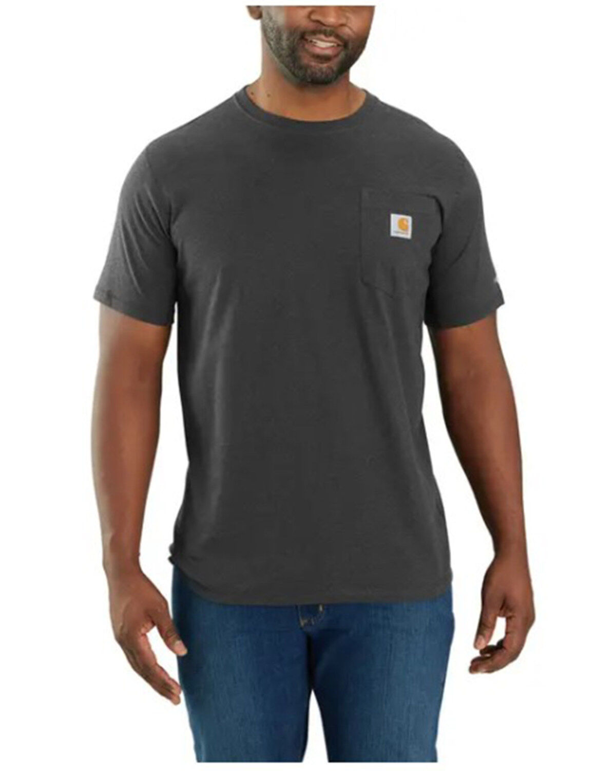 Carhartt Men's Force Relaxed Fit Midweight Short Sleeve Pocket T-Shirt - Big