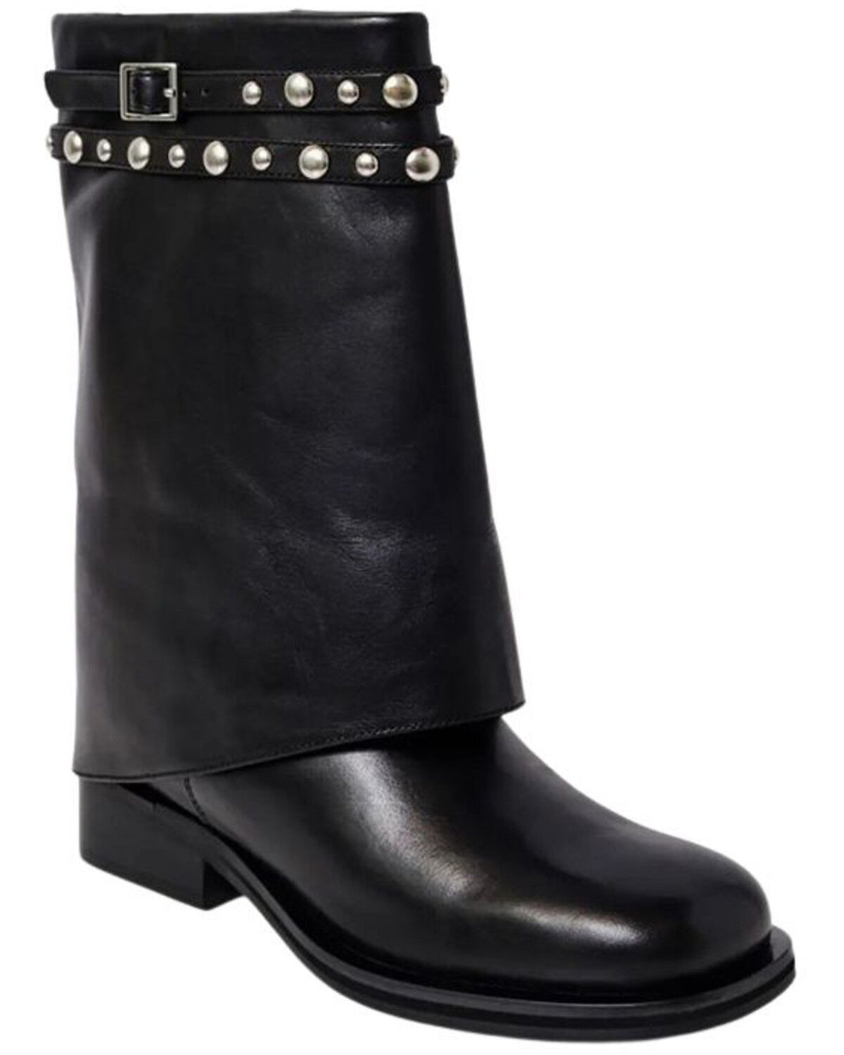 Free People Women's Scorpio Studded Foldover Fashion Boots - Round Toe