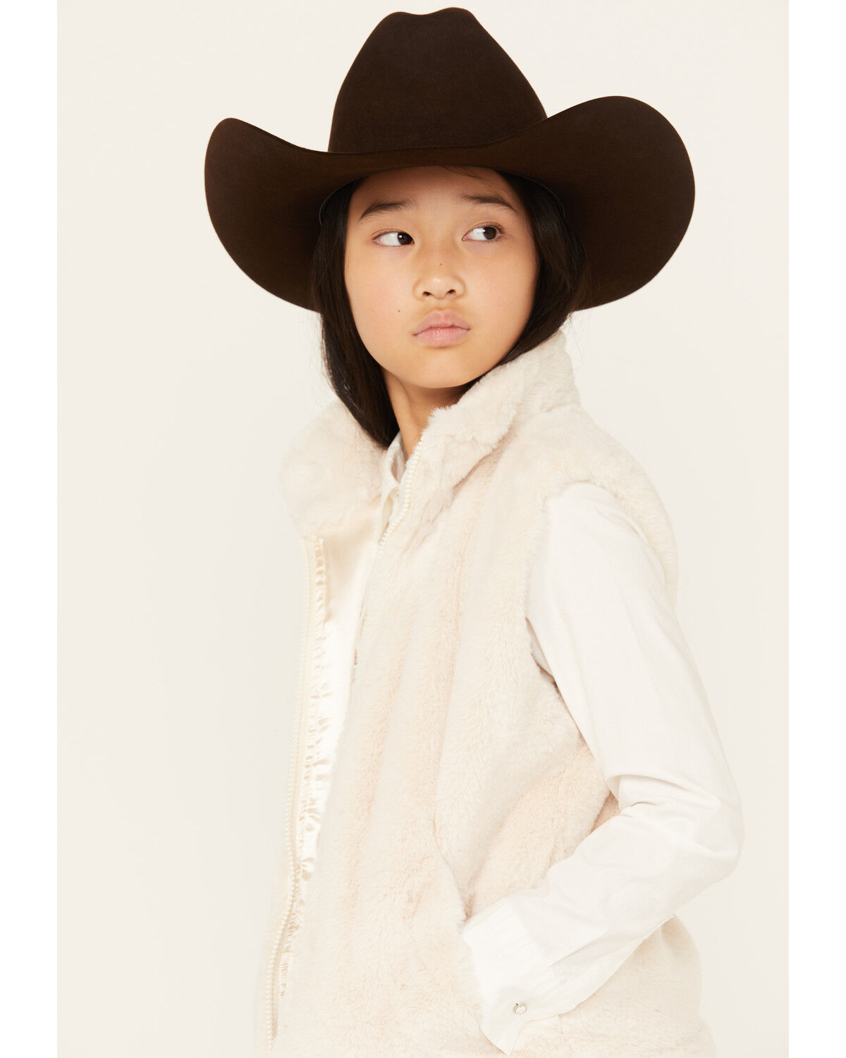 Urban Republic Little Girls' Faux Fur Vest