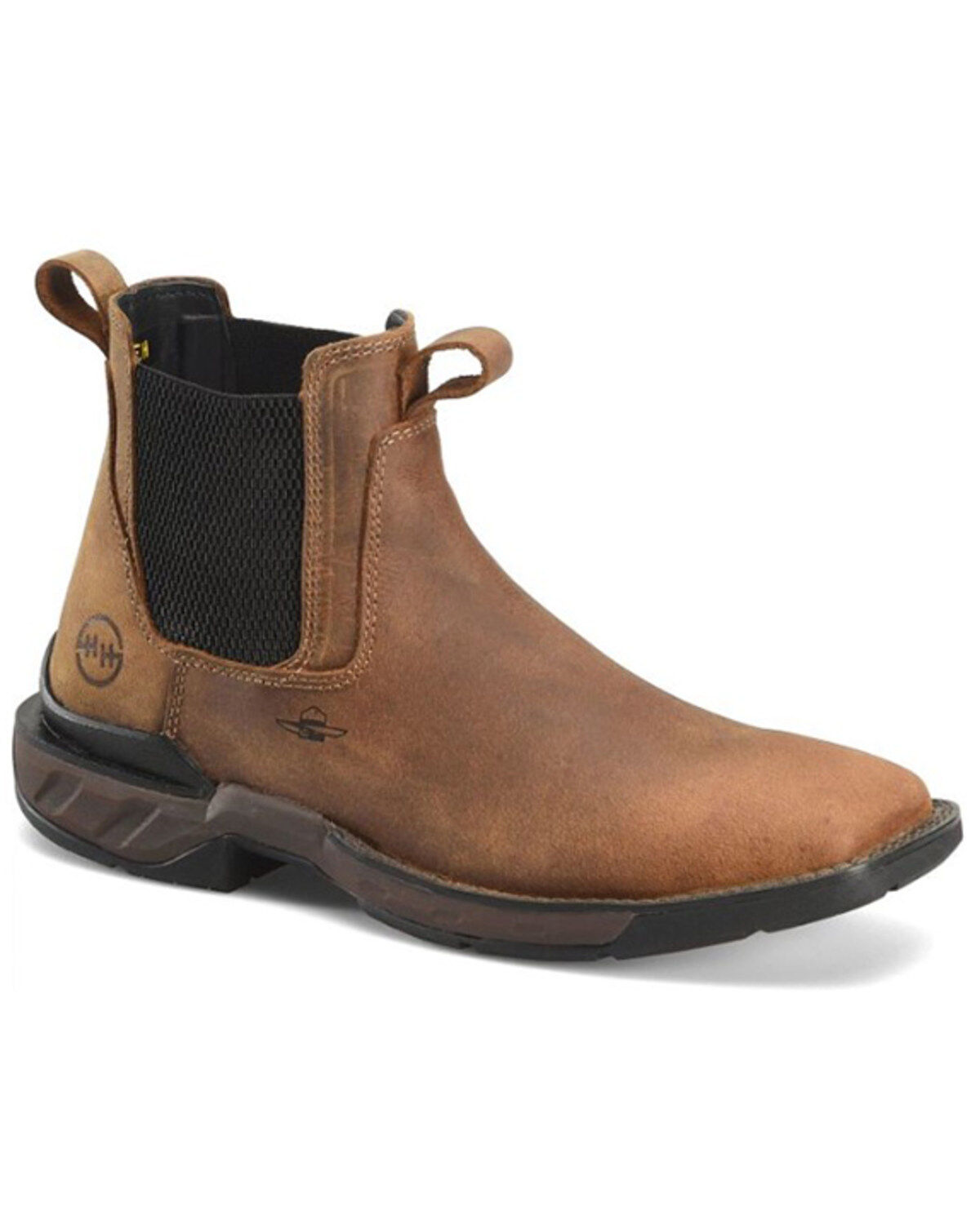 Double H Men's Phantom 5 Pull-On Boots - Broad Square Toe
