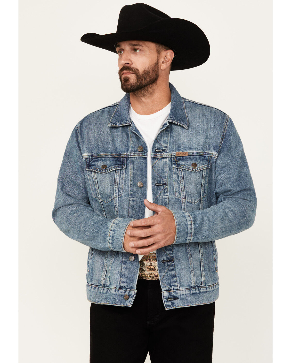 Ariat Men's Roby Denim Trucker Jacket