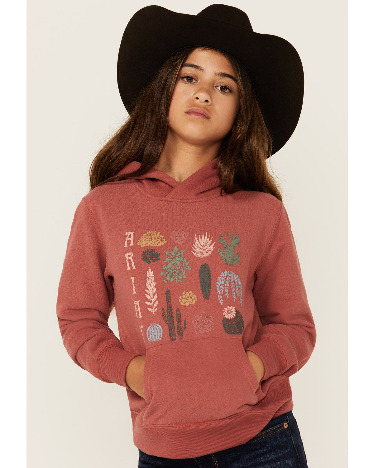 Ariat Girls' Marsala Southwest Collections Graphic Hoodie