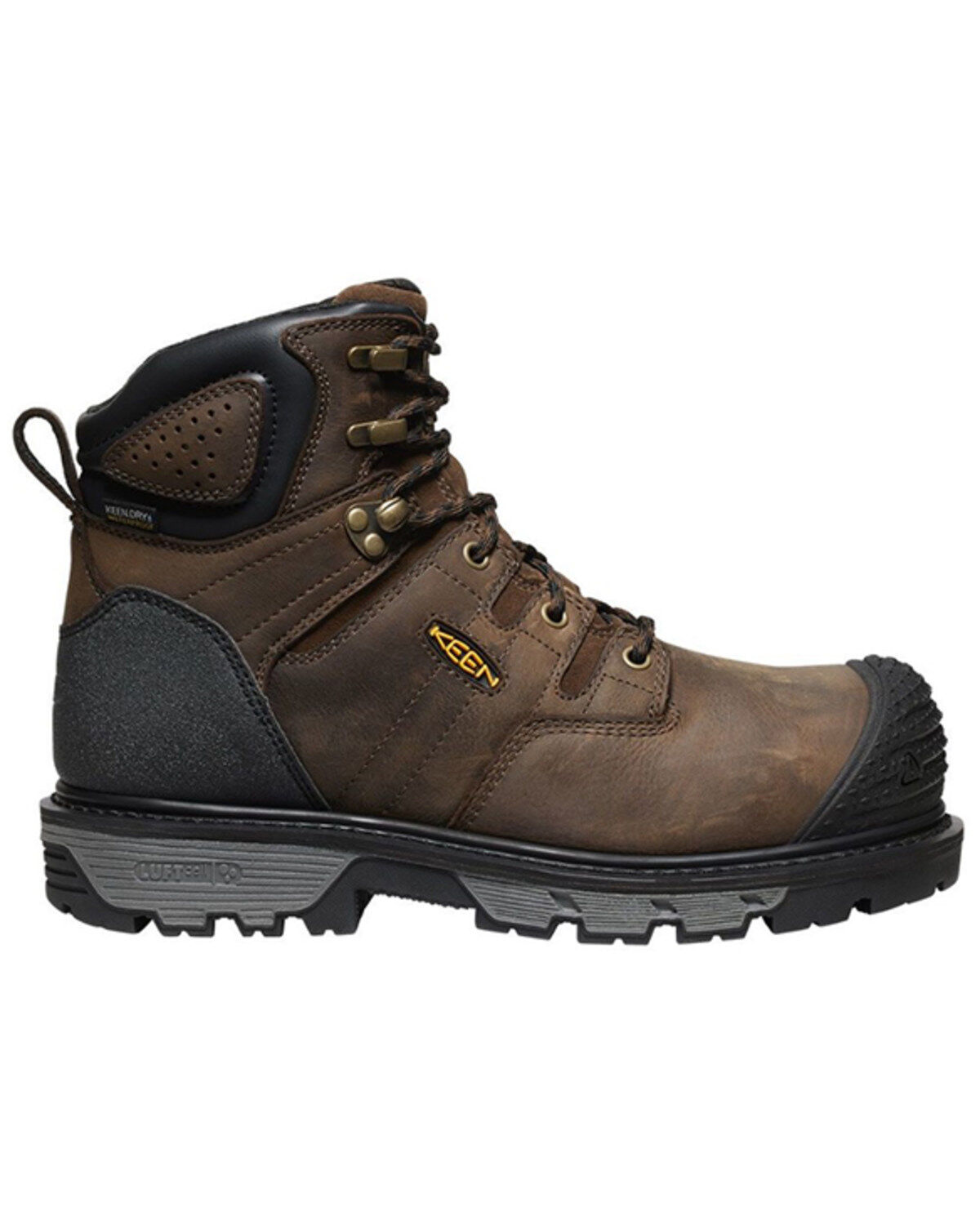 Keen Men's 6 Camden Waterproof Work Boots - Carbon Fiber Toe