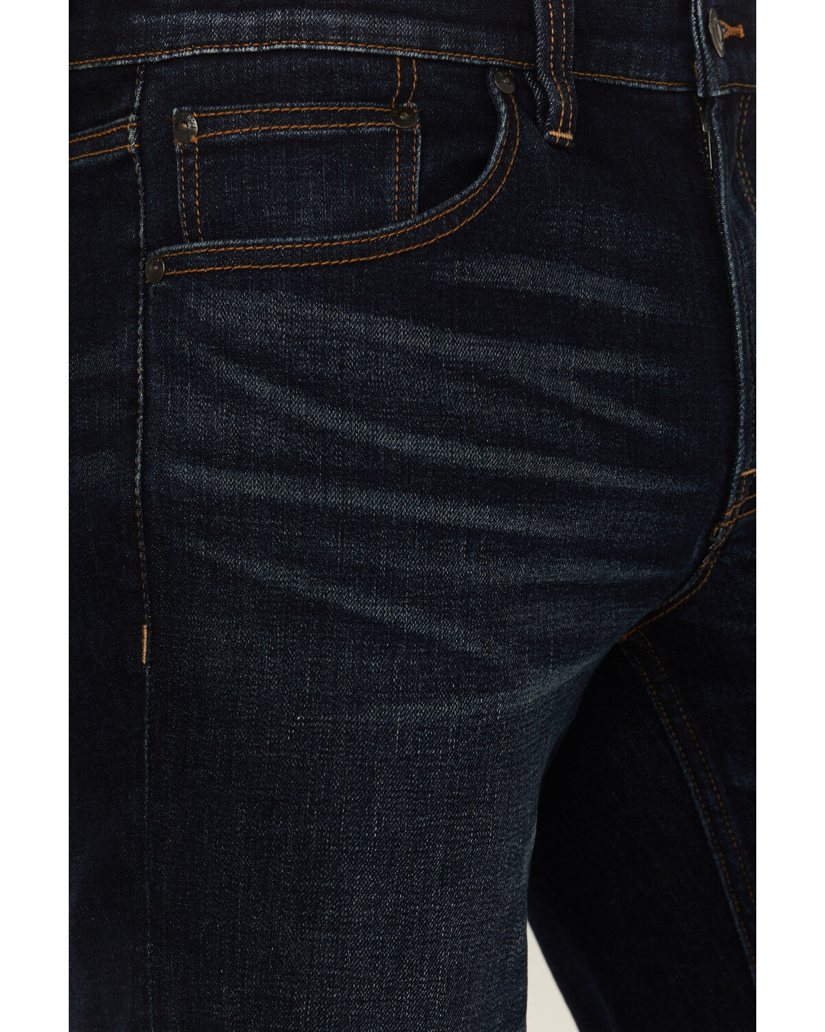 Brothers and Sons Men's Cochise Wash Tucker Slim Straight Stretch Denim Jeans