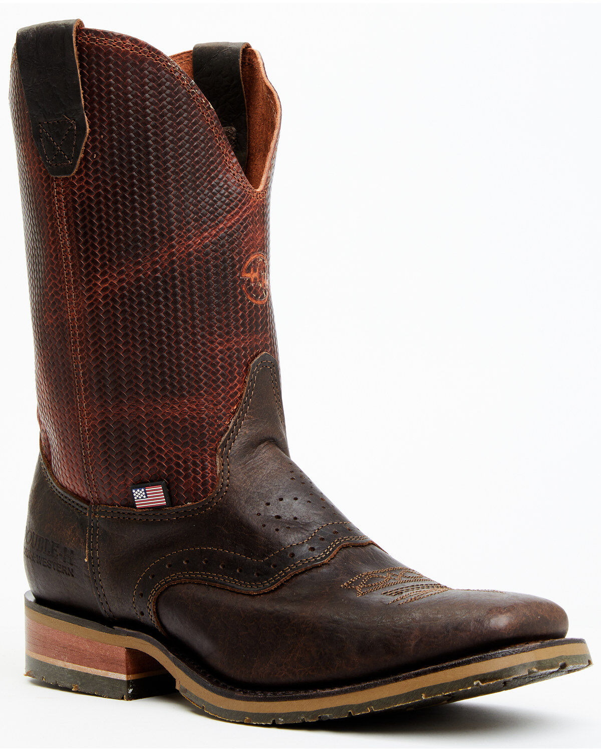 Double H Men's 11 Domestic Ice Roper Performance Western Boots - Broad Square Toe