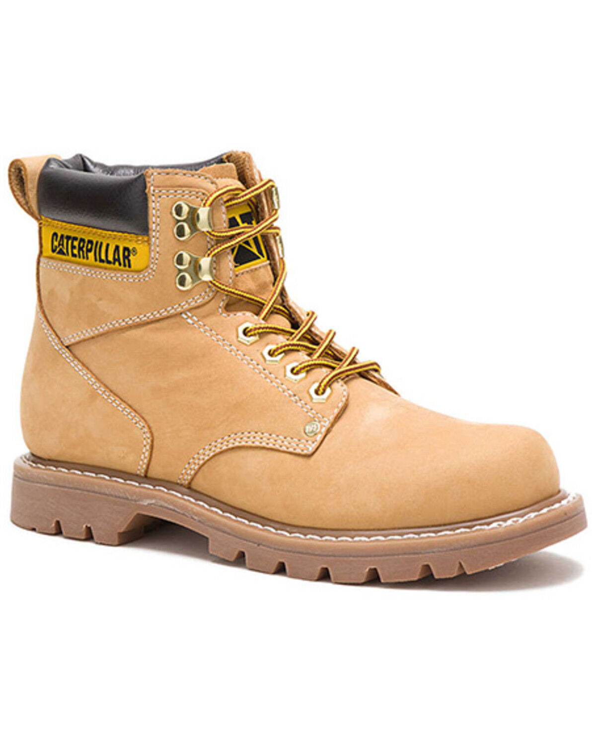 CAT Men's 6 Second Shift Lace-Up Work Boots - Soft Toe