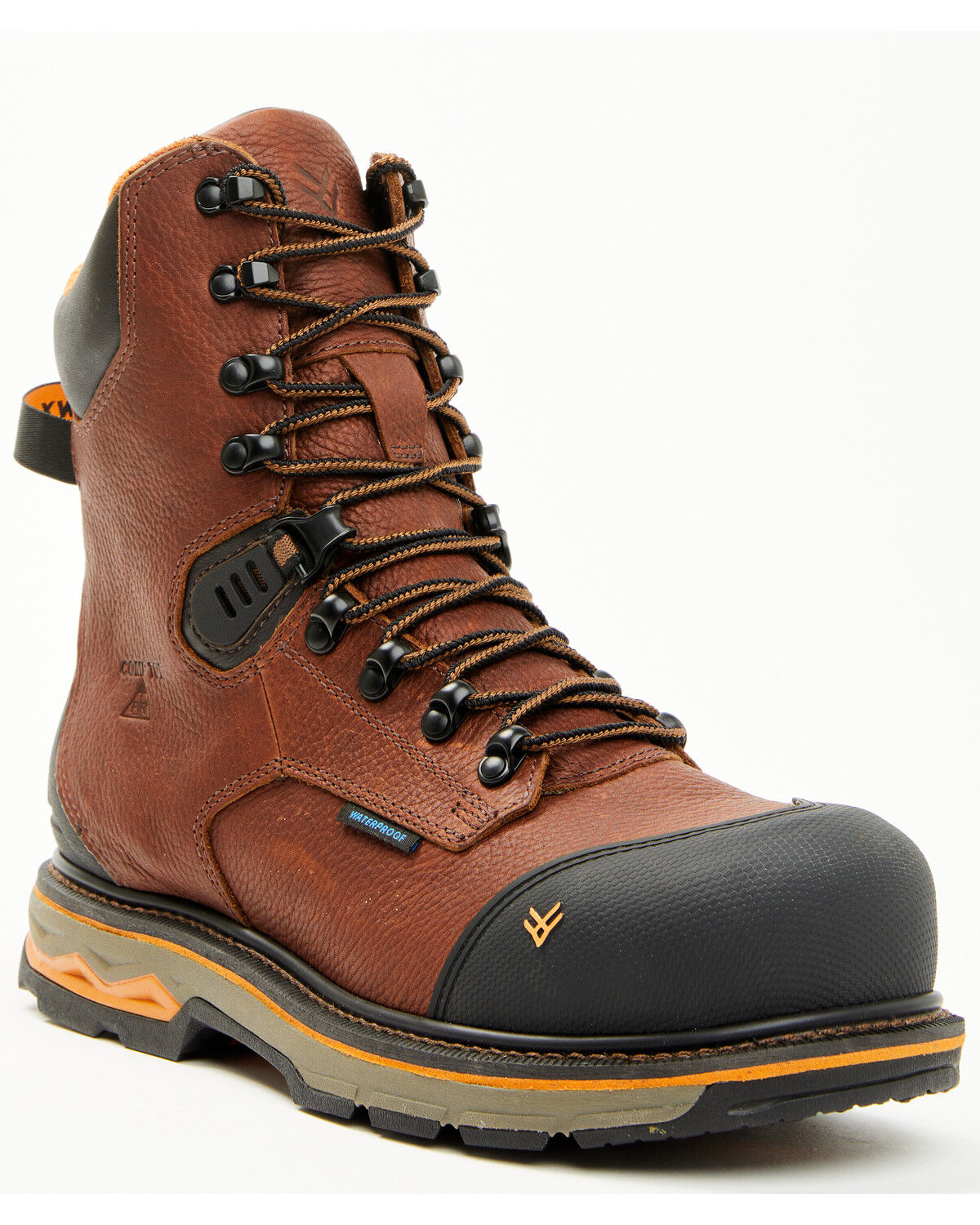 Hawx Men's 8 Enduro Heavy Industrial Lace-Up Waterproof Work Boots - Composite Toe