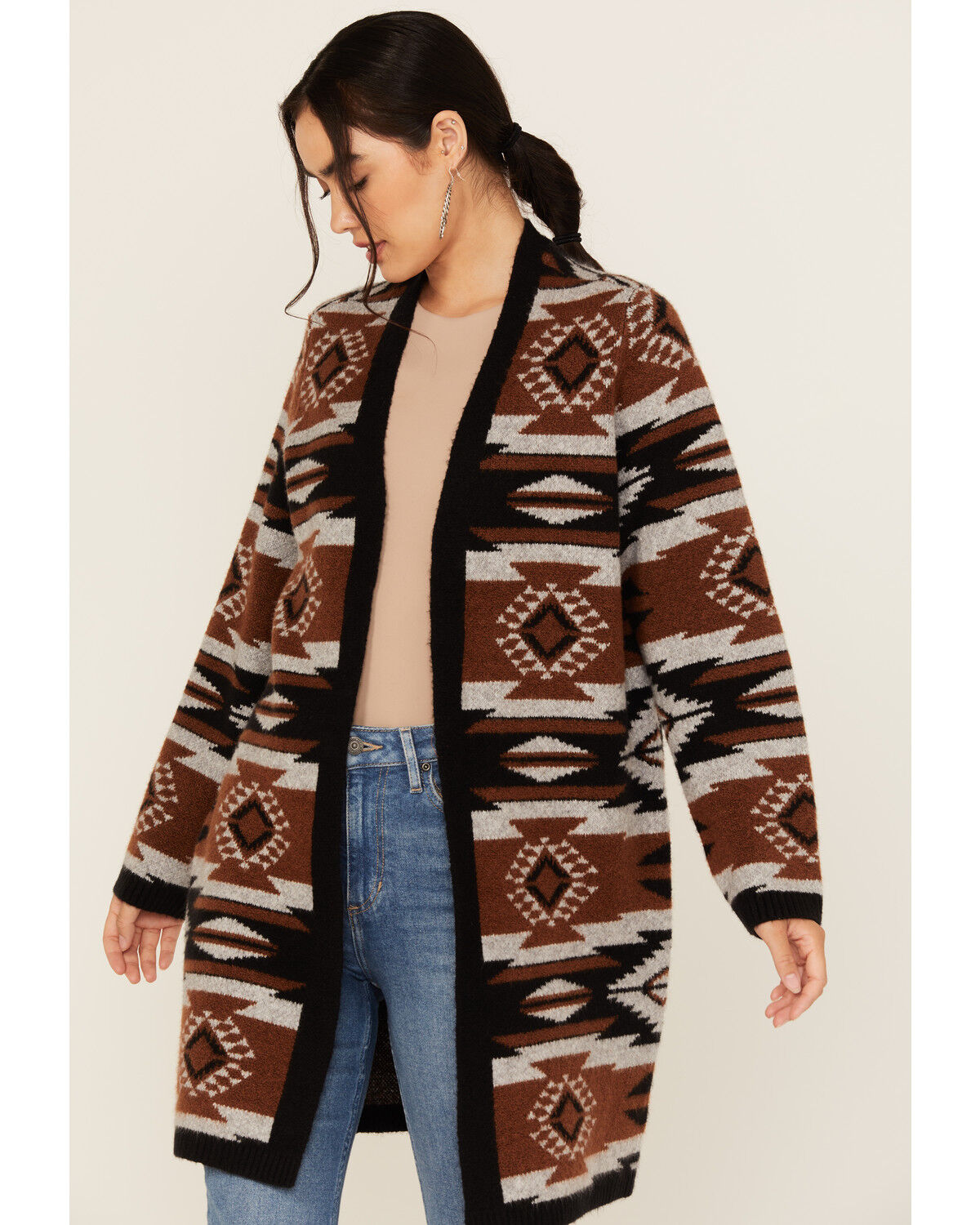 Shyanne Women's Southwestern Print Duster