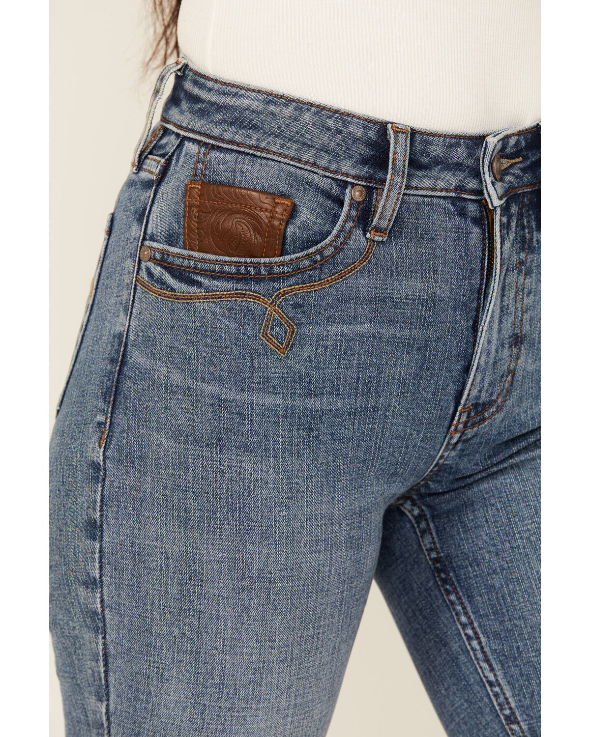 Shyanne Women's Celeste High Rise Bootcut Stretch Denim Jeans