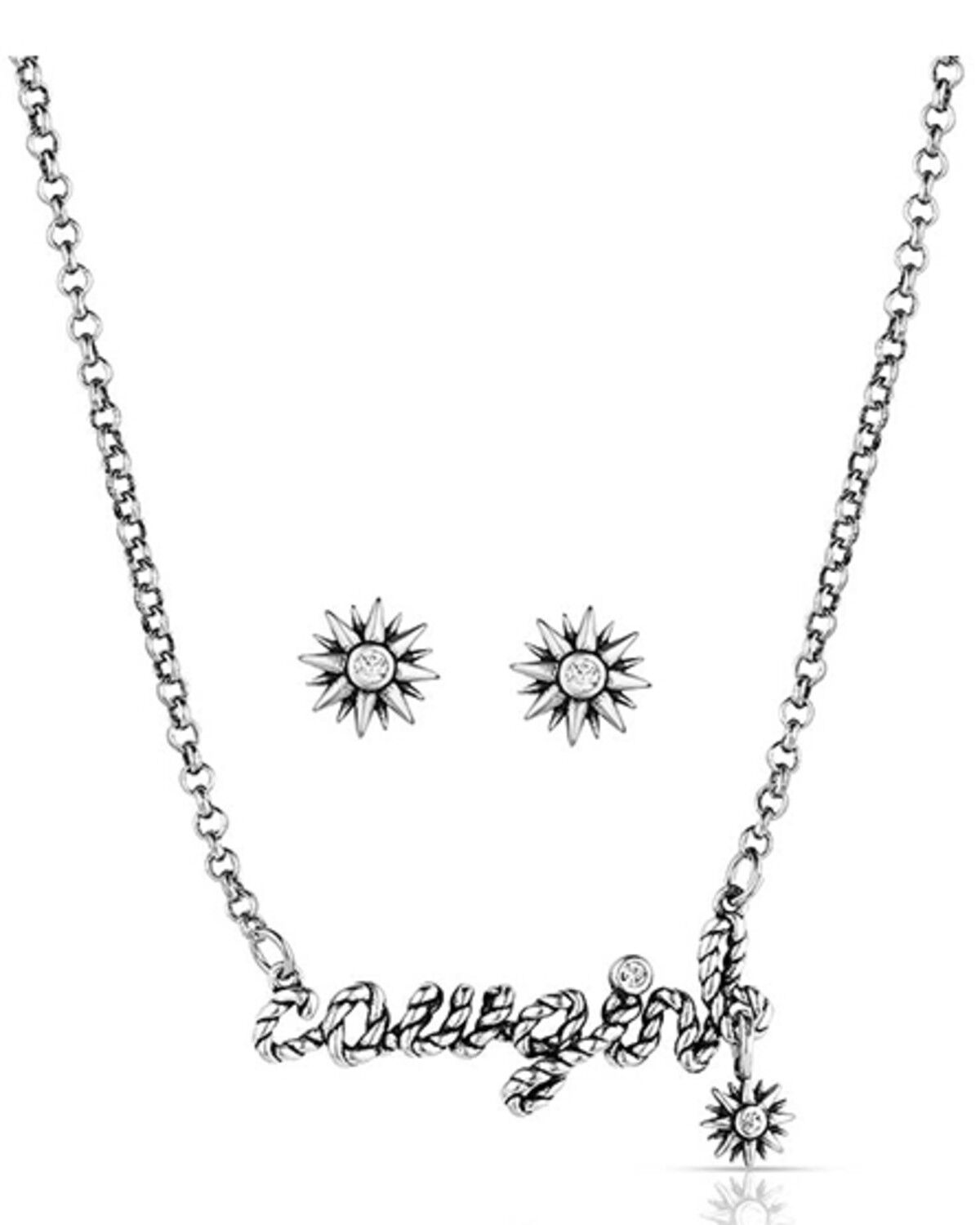 Montana Silversmiths Women's For The Cowgirls Jewelry Set - 2 Piece