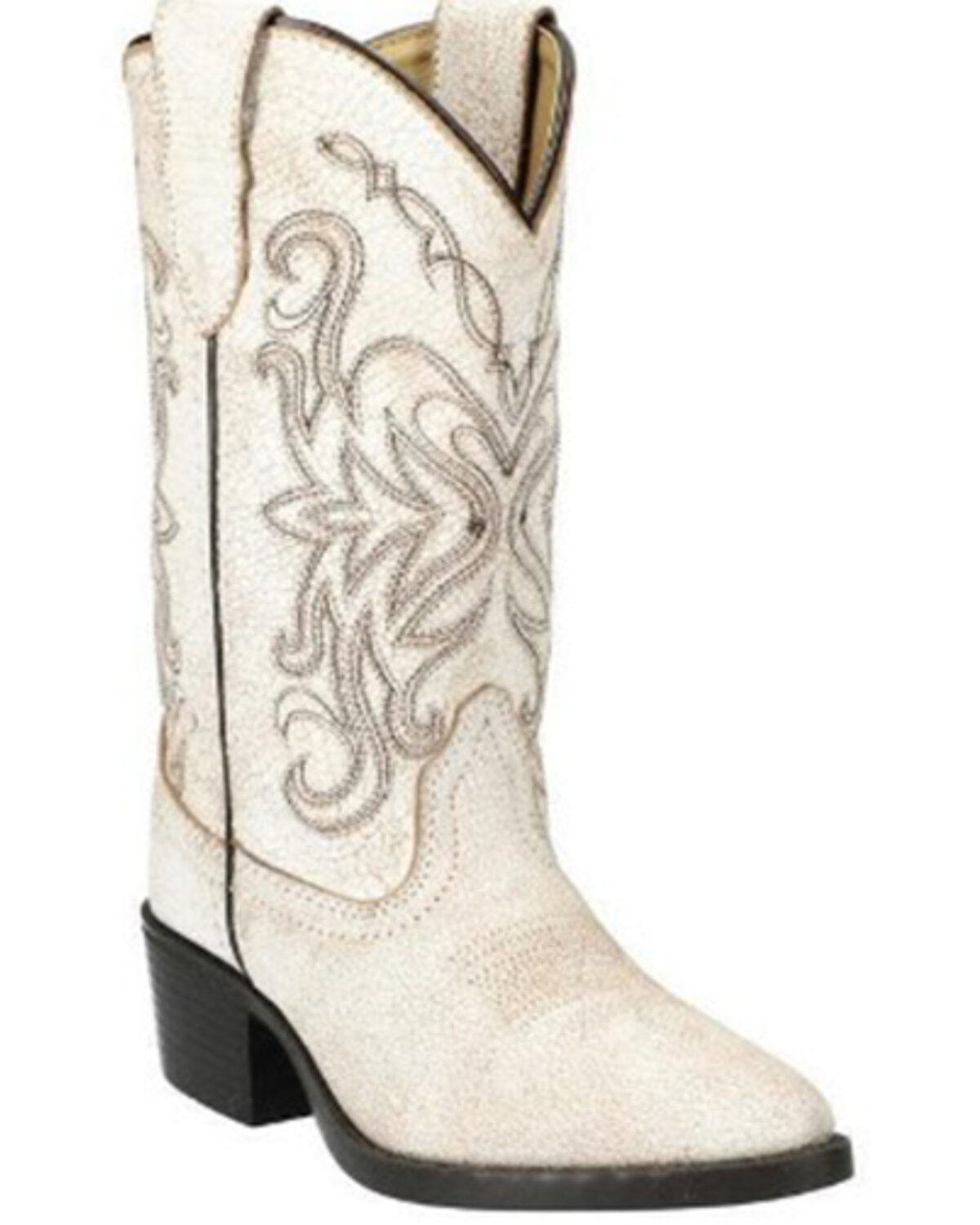 Smoky Mountain Little Girls' Carolina Western Boots - Round Toe
