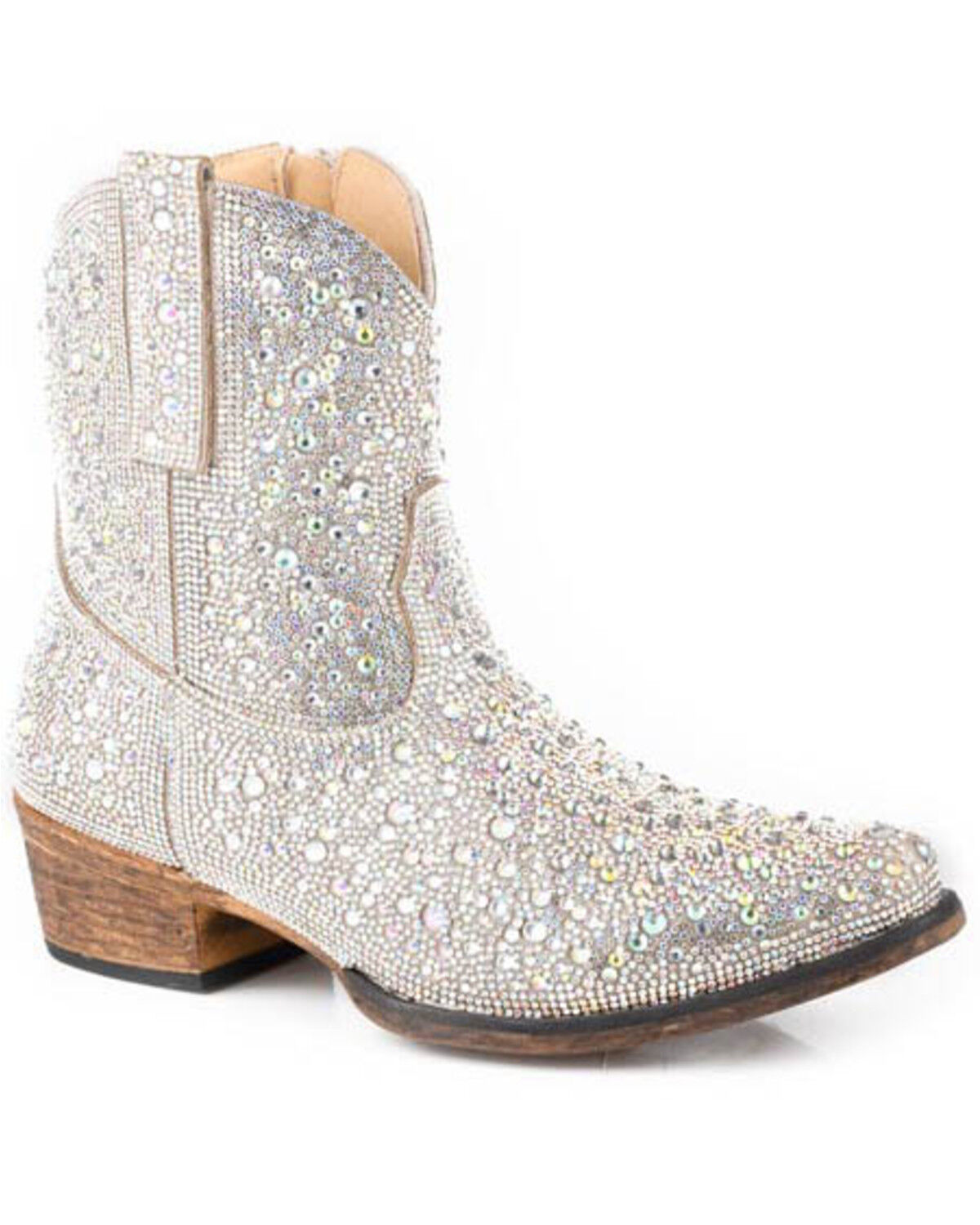 Roper Women's Shay Jewels Embellished Western Booties - Snip Toe