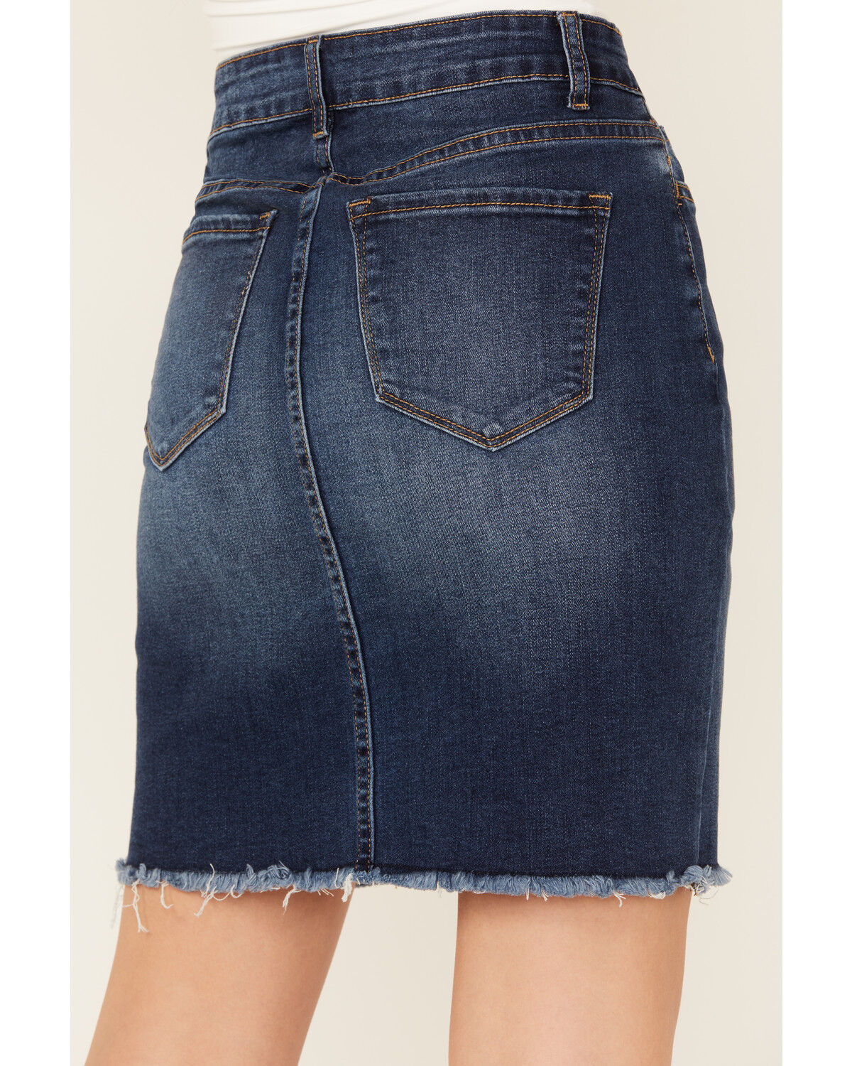 365879-vervet-women-s-dark-wash-raw-hem-mini-skirt-1.jpg