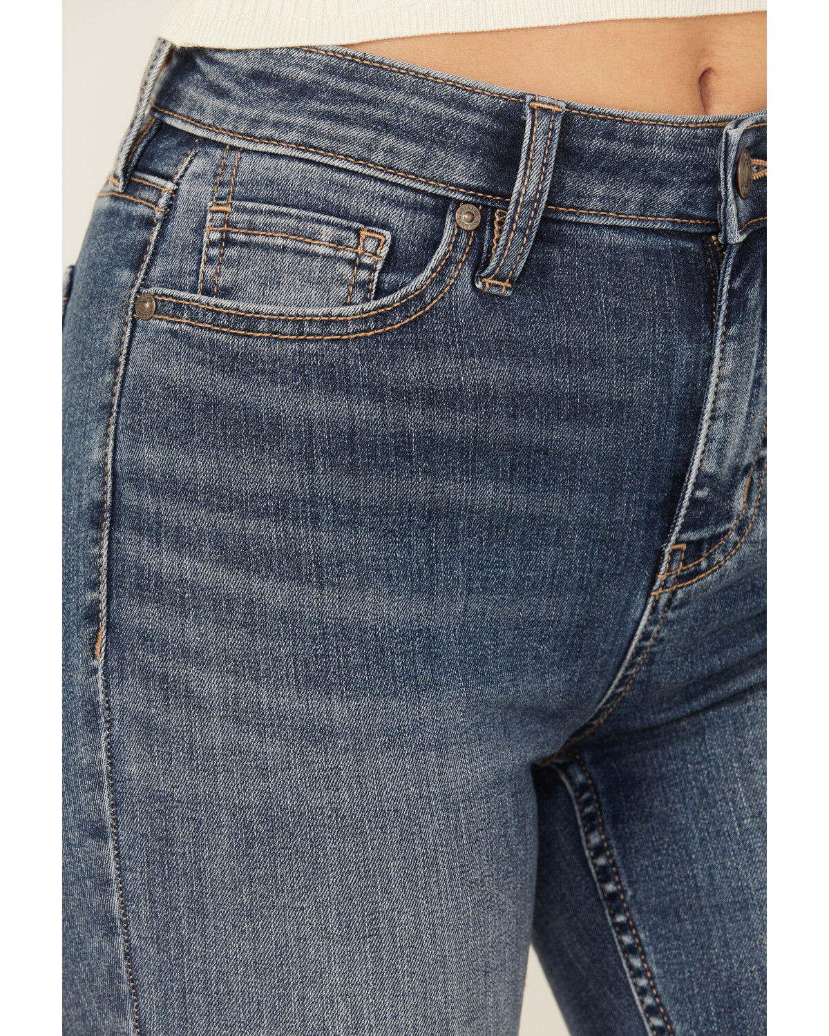 Shyanne Women's Celeste High Rise Bootcut Stretch Denim Jeans