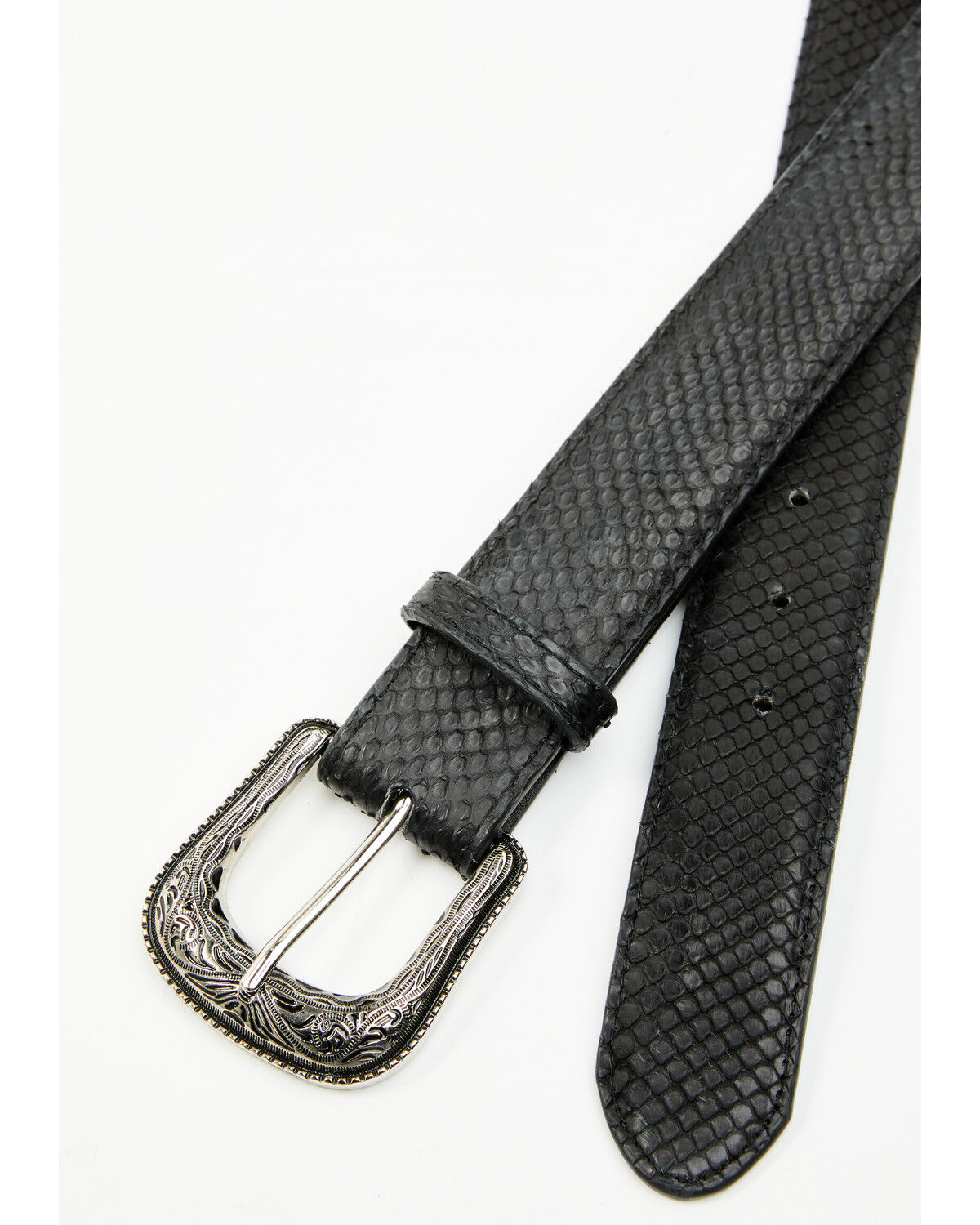 Cody James Men's Tyrell Exotic Python Leather Belt