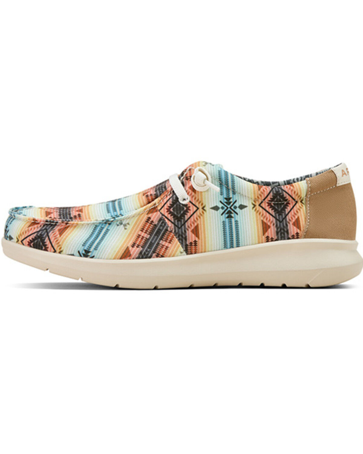 Ariat Men's Hilo Southwestern Print Casual Shoes - Moc Toe