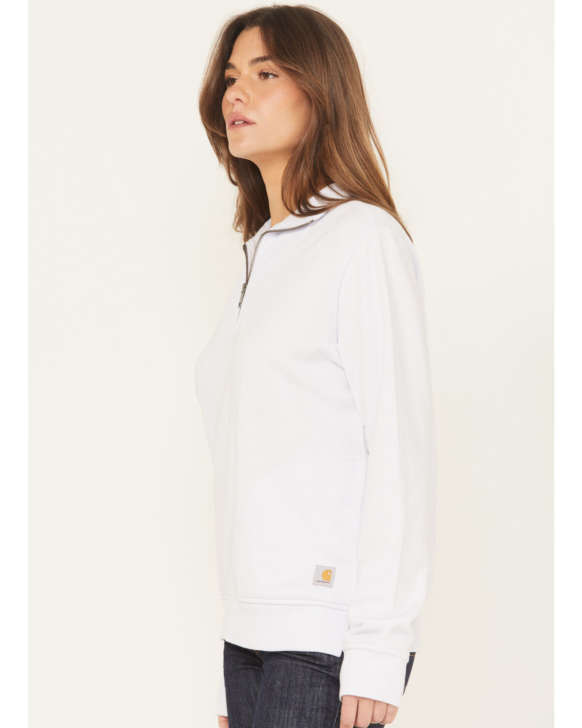 Carhartt Women's Tencel&trade; Fiber Series Relaxed Fit Half-Zip Pullover