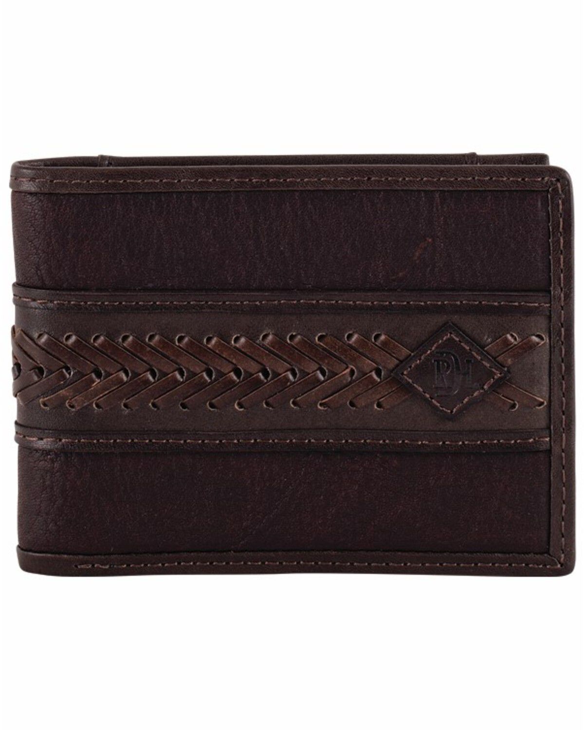 Red Dirt Hat Men's Arrow Stitch Bifold Wallet